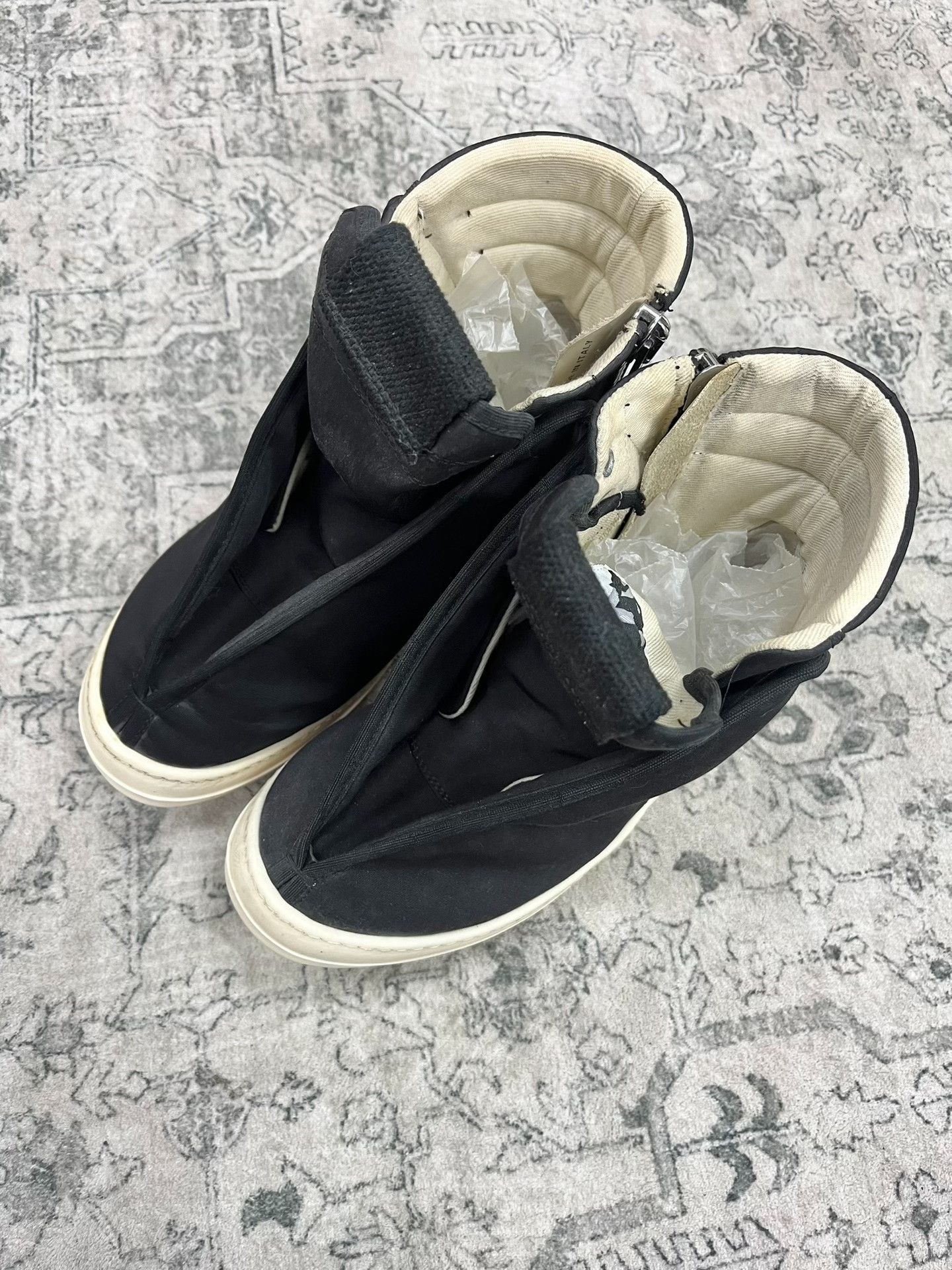 Rick Owens Drkshdw Rick Owens DRKSHDW High-Top Boots Size US 5 / IT 35 - 1 Thumbnail