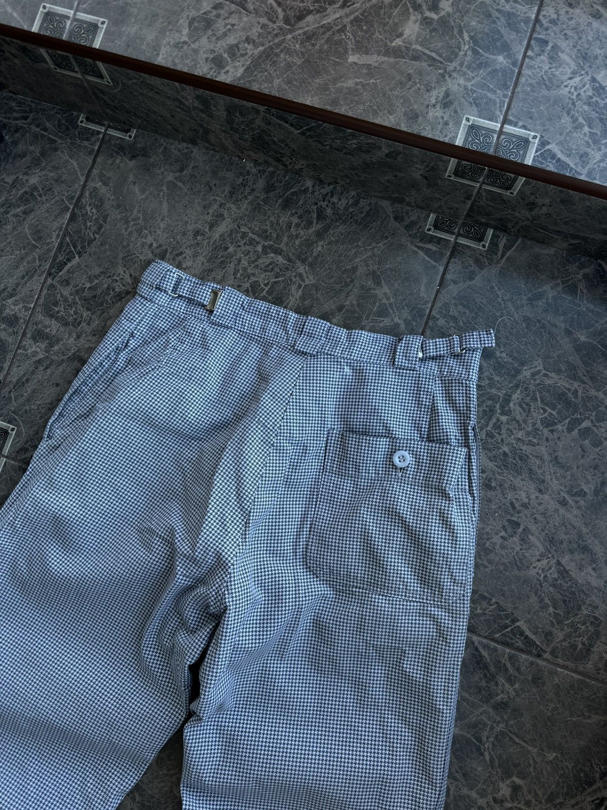 Other Vintage 1960s Workwear Pants Houndstooth Check Zurich Size US 30 / EU 46 - 10 Thumbnail