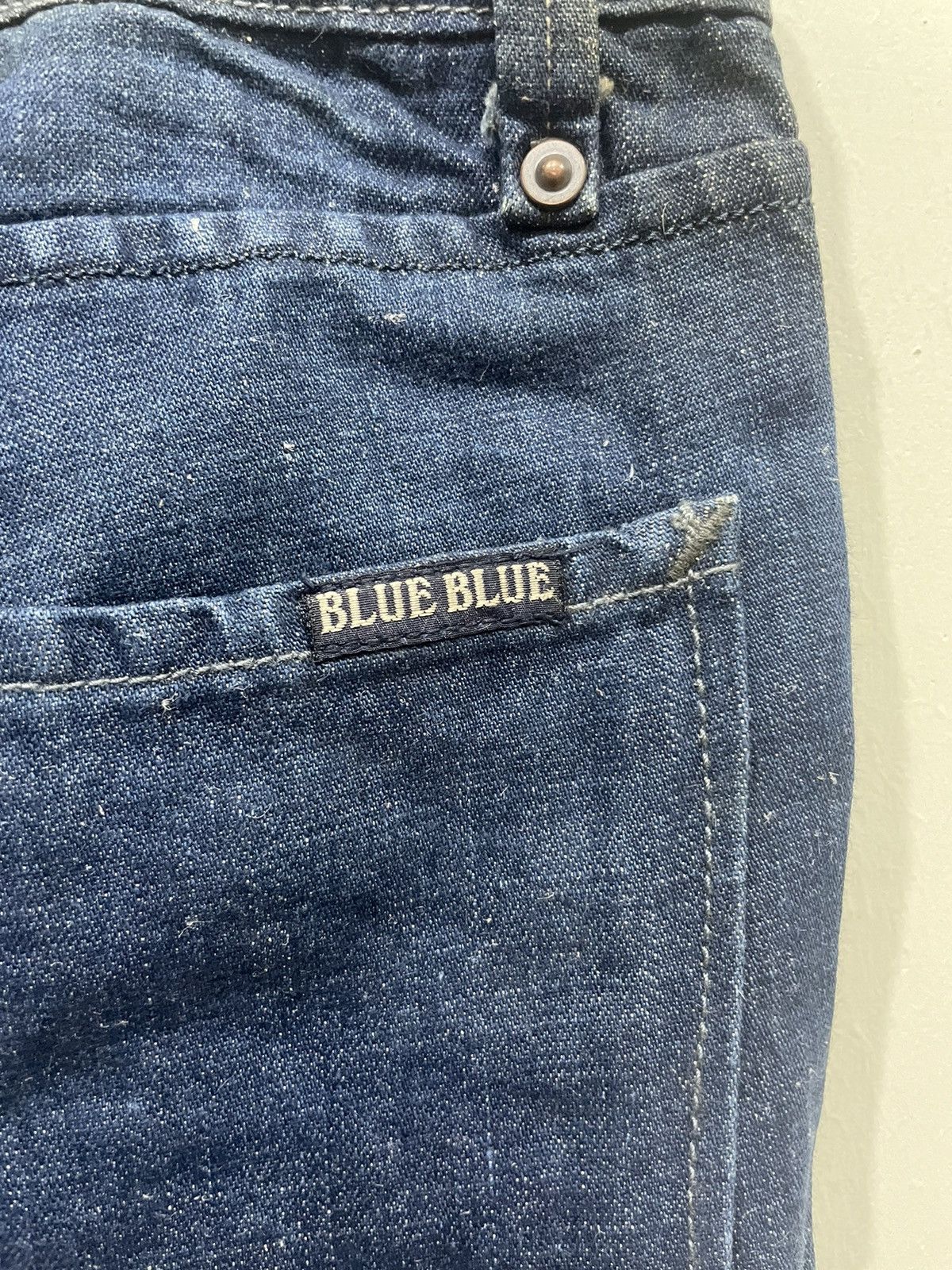 HOLLYWOOD RANCH MARKET Blue Blue Relaxed fix Pants Size US 32 / EU 48 - 4 Thumbnail