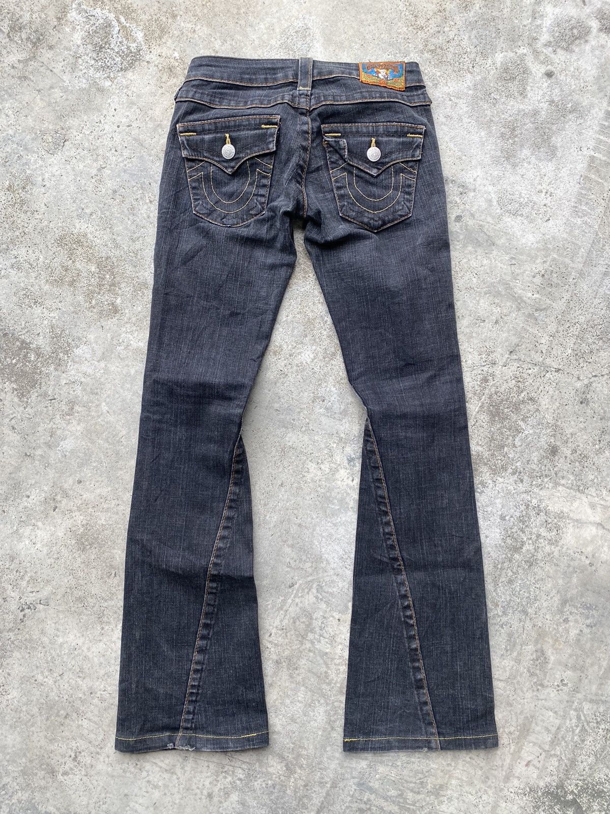 True Religion × Vintage Vintage True Religion Bootcut Flare Jeans Size 28" / US 6 / IT 42 - 6 Thumbnail