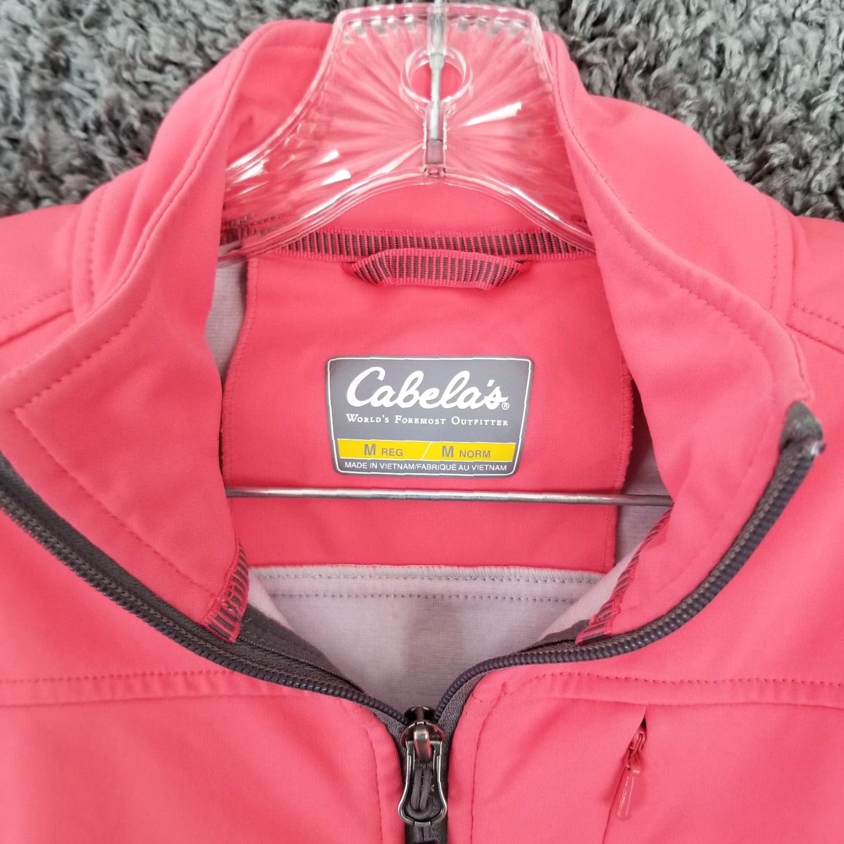 Vintage Cabela's Womens Pink Long Sleeve Full Zip Windstopper Jacket M - Jacket, Womens, Pink, Full Zip, Windstopper, Long Sleeve Size M / US 6-8 / IT 42-44 - 4 Thumbnail