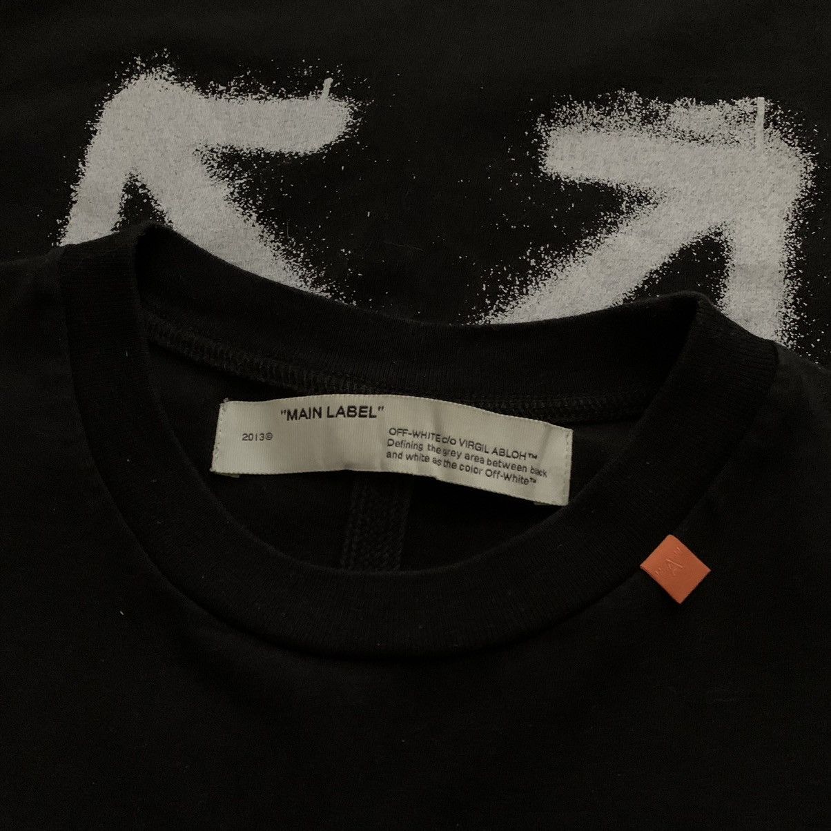 Off-White Off White Small Golden Ratio Arrows Black Tee Virgil Abloh Size US S / EU 44-46 / 1 - 6 Thumbnail