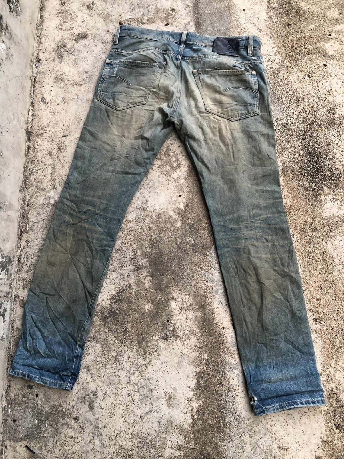 G-Star × Japanese Brand DISTRESSED G STAR RAW DENIM PANTS Size US 37 - 6 Thumbnail