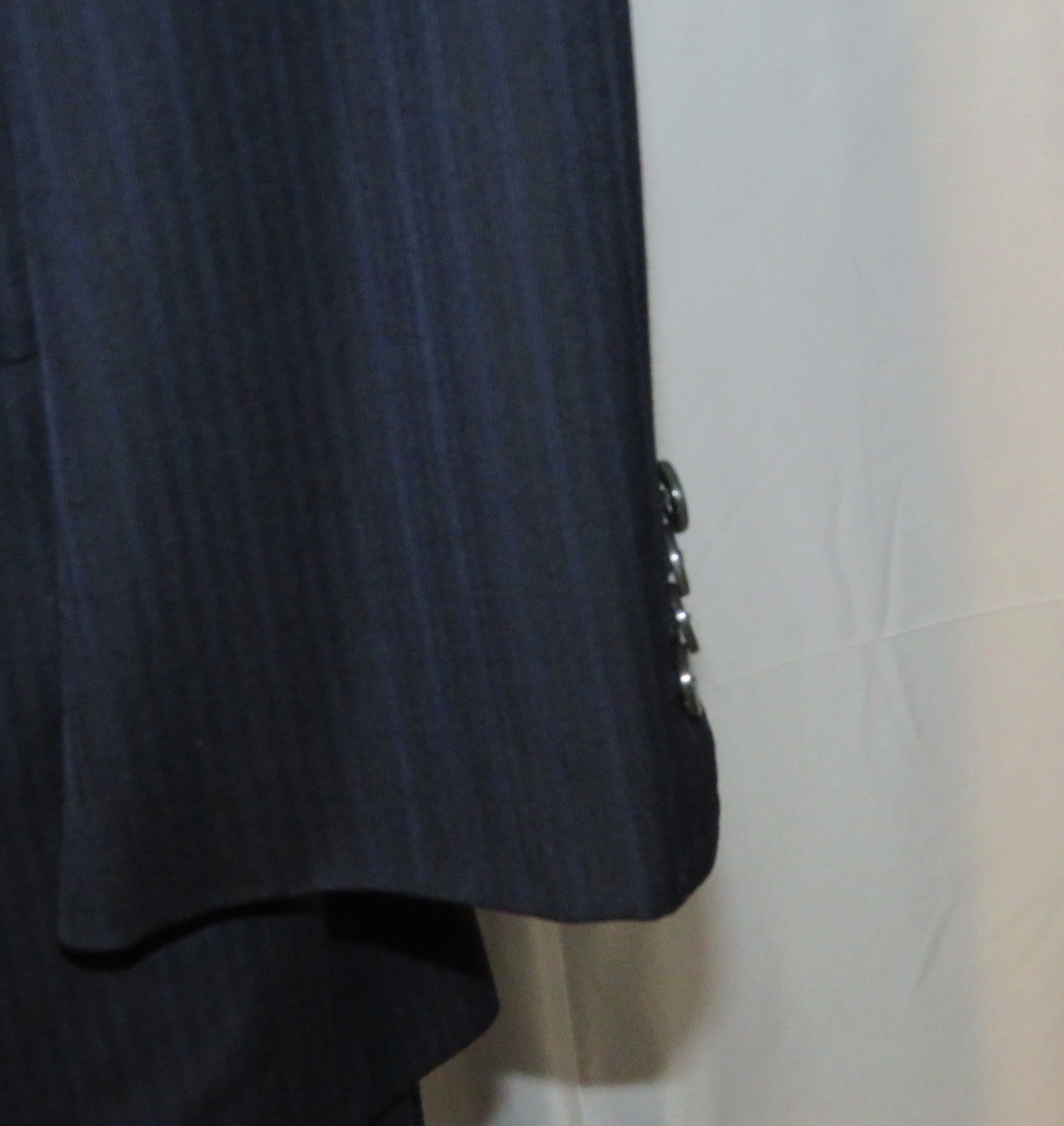 Other Marcello Vero x D'Avenza Bue Striped Cashmere Blend Suit 43R Size 44R - 9 Thumbnail