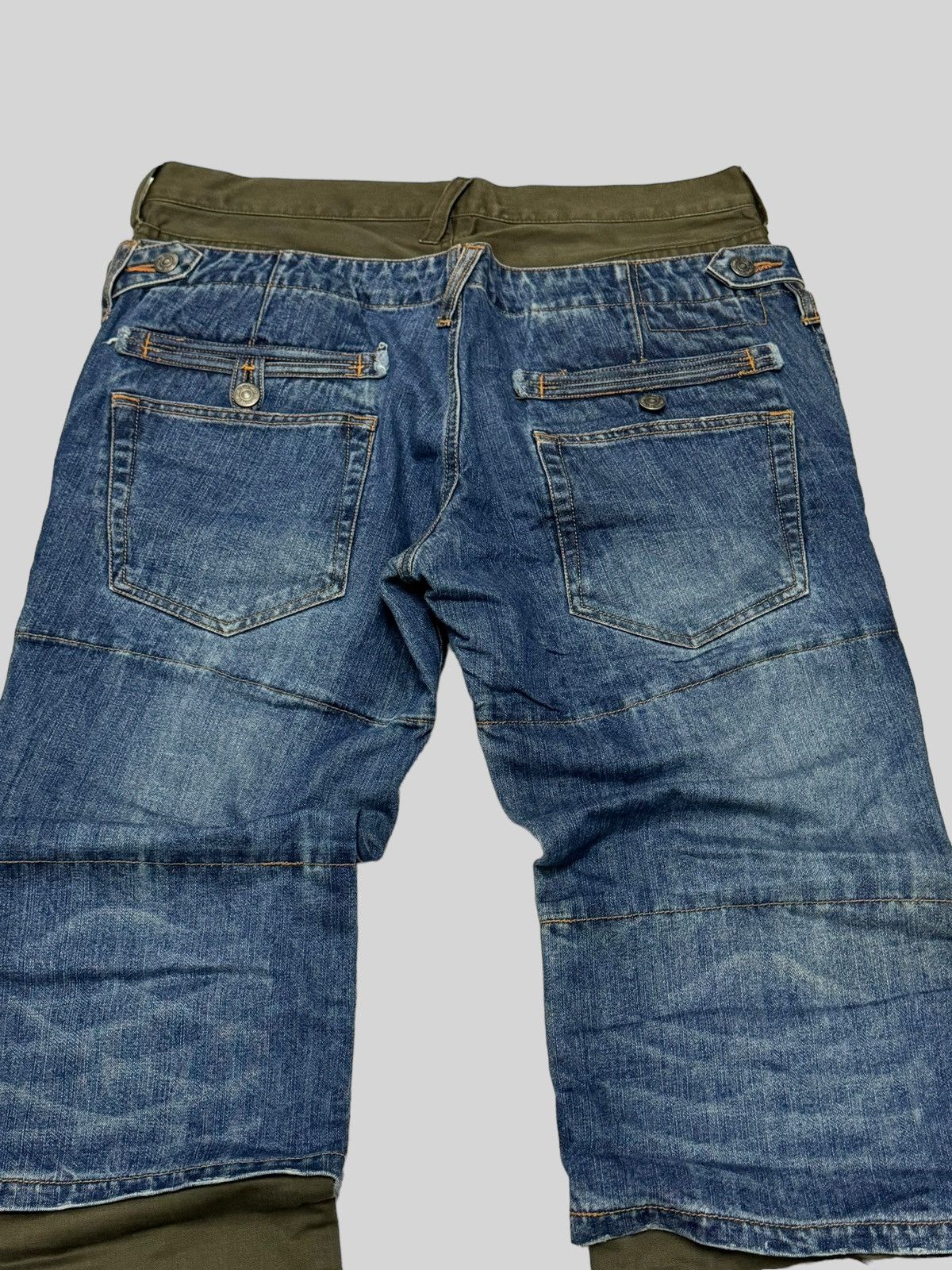 PPFM VINTAGE PPFM DOUBLE WAIST RECONSTRUCTED STYLE Size US 32 / EU 48 - 8 Thumbnail