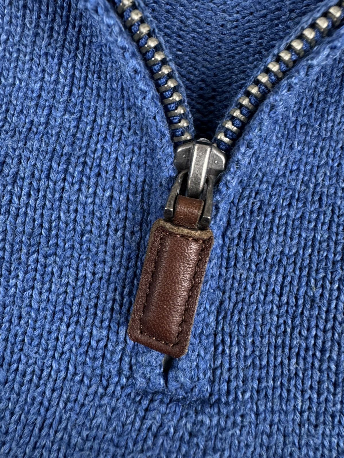 Polo Ralph Lauren × Vintage Vintage Y2K Polo Ralph Lauren 1/4 quarter zip sweater knit Size US XL / EU 56 / 4 - 9 Thumbnail