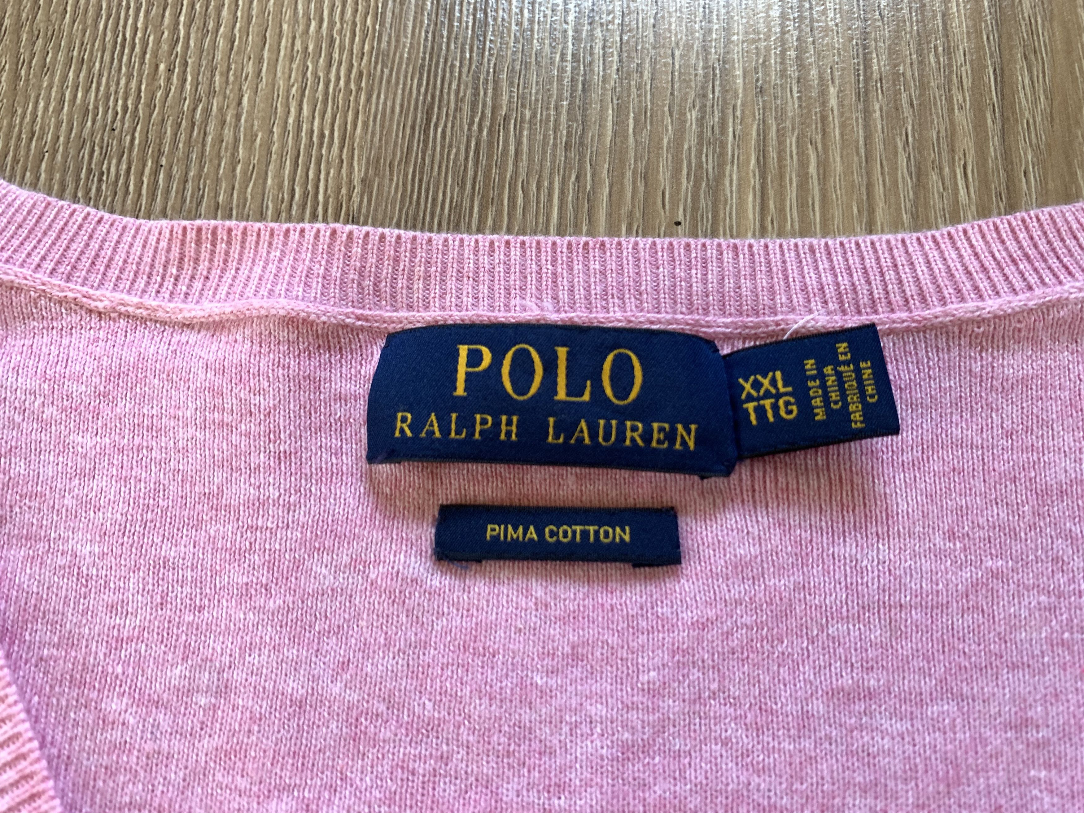Polo Ralph Lauren × Vintage Polo Ralph Lauren Pima Cotton Vintage Pullover Size US XXL / EU 58 / 5 - 6 Thumbnail