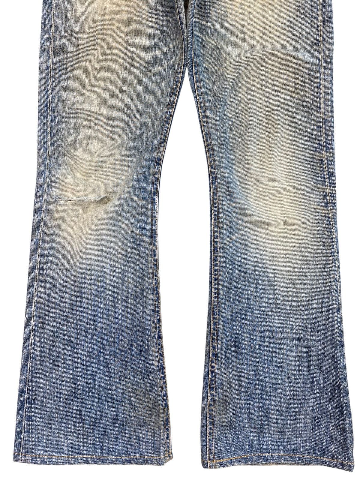 Edwin Edwin Miss 503 Faded Wash Style Flare Jeans Size 28" / US 6 / IT 42 - 5 Thumbnail