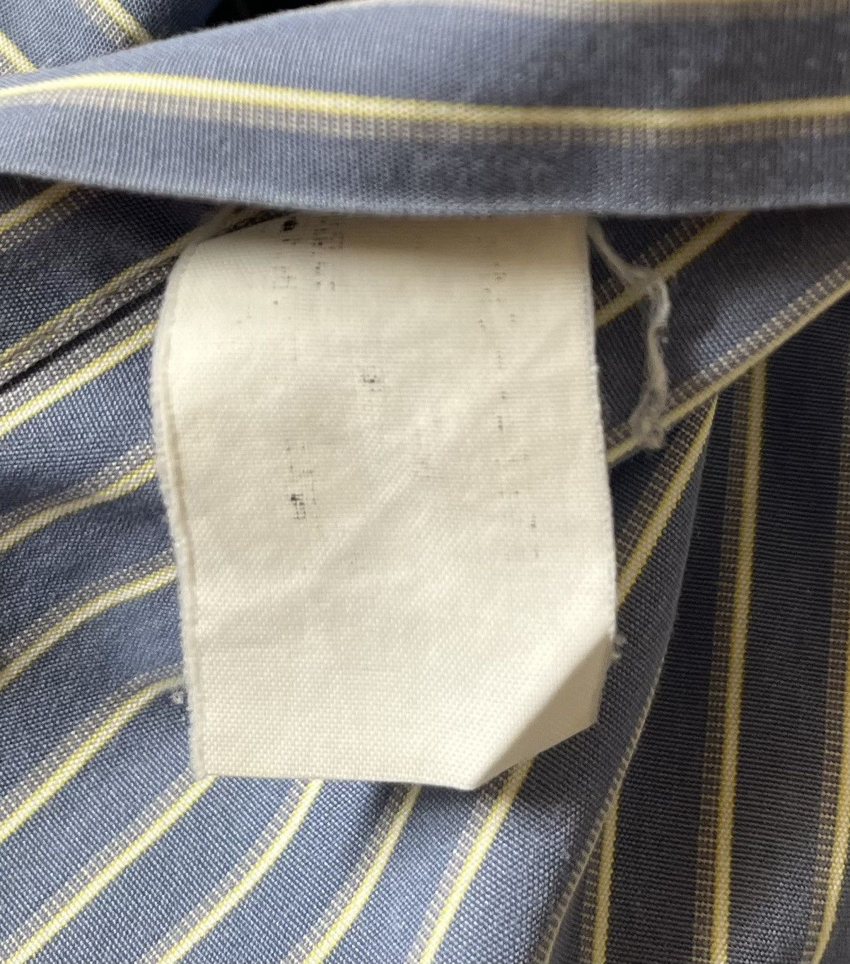 Issey Miyake Vintage issey miyake design studio striped blue button up Size US M / EU 48-50 / 2 - 5 Thumbnail