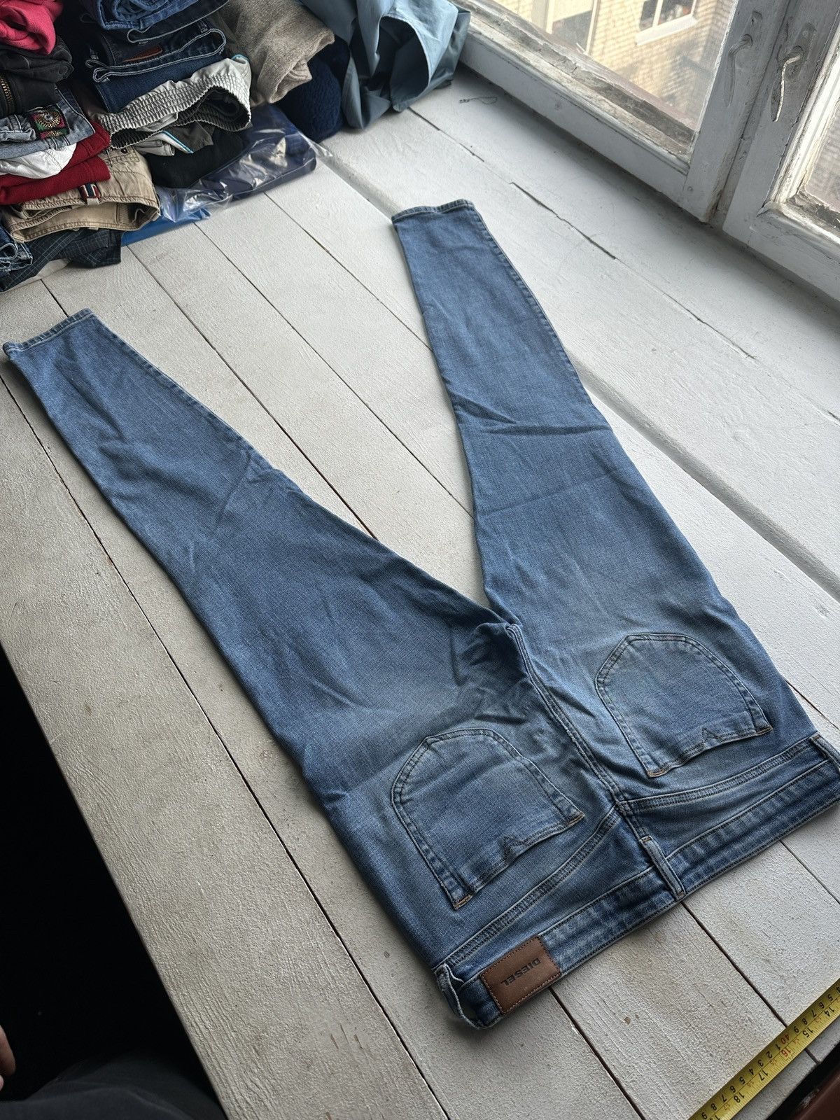 Diesel 🚨 DIESEL IFSIXWASNINE JEANS DENIM RARE Y2K FIT GOTHIC PUNK Size 30" / US 8 / IT 44 - 8 Thumbnail