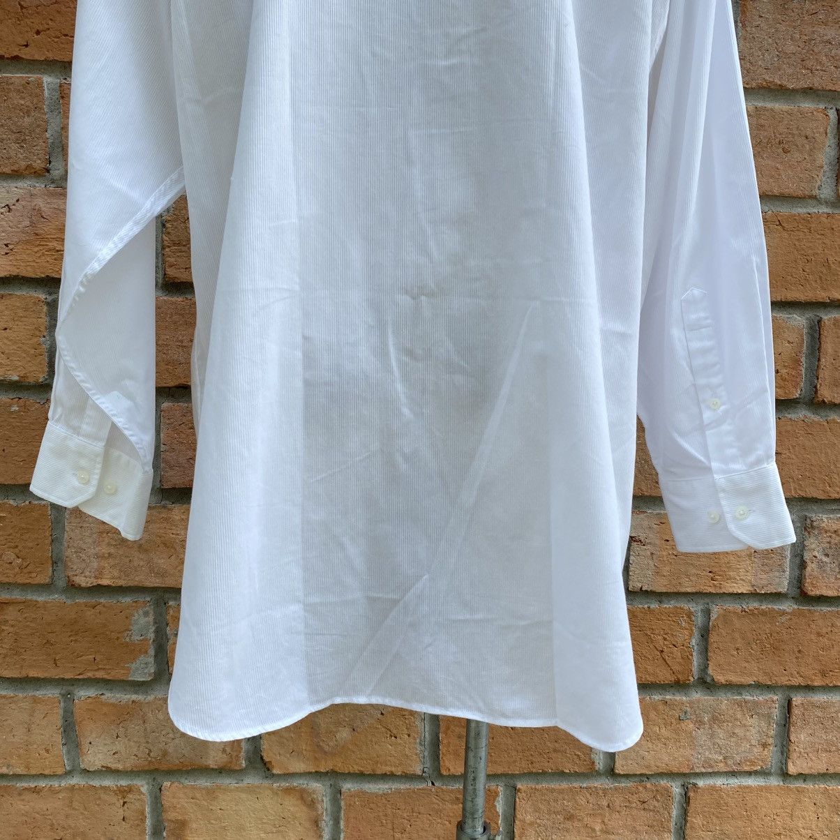 Givenchy GIVENCHY White Long Sleeve Button-Up Shirt Size US XL / EU 56 / 4 - 13 Thumbnail