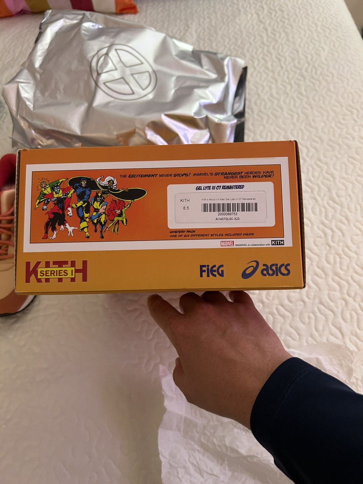 Asics × Kith × Marvel Comics Kith x ASICS Gel Lyte 3 ‘Gambit’ Size US 8.5 / EU 41-42 - 9 Thumbnail