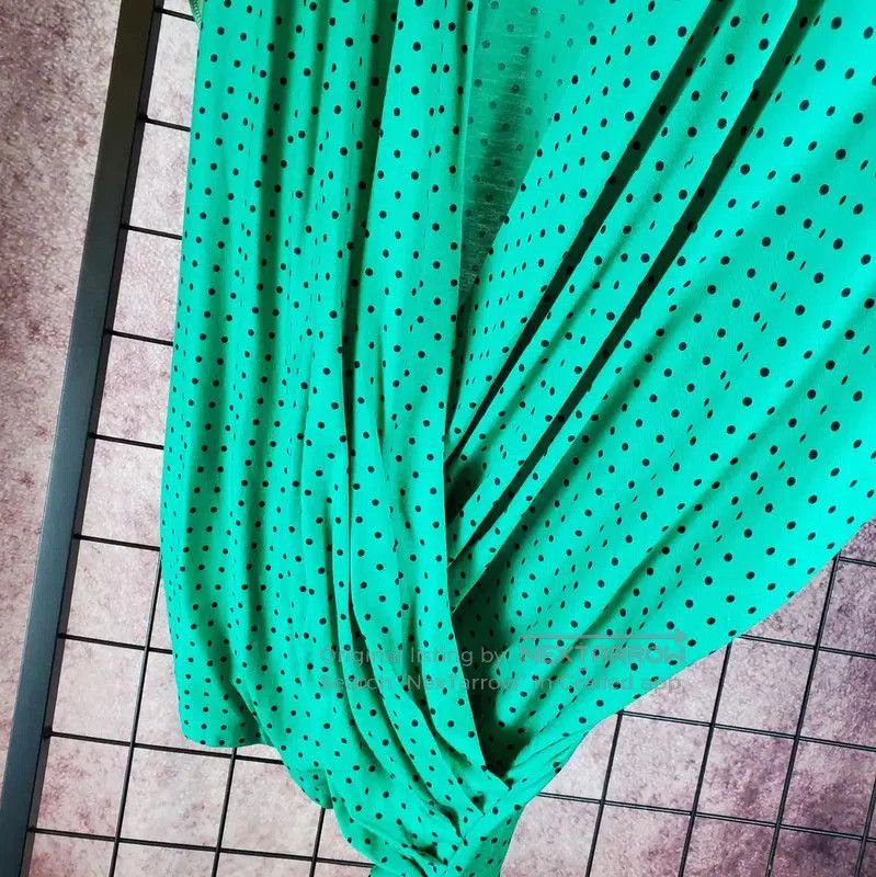 Dior Dior Summer Green Polka Dot Short Sleeve T. Size M / US 6-8 / IT 42-44 - 6 Thumbnail