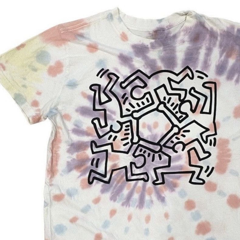 Keith Haring Keith Haring Tee – Authentic Tie-Dye Print Size US M / EU 48-50 / 2 - 1 Thumbnail