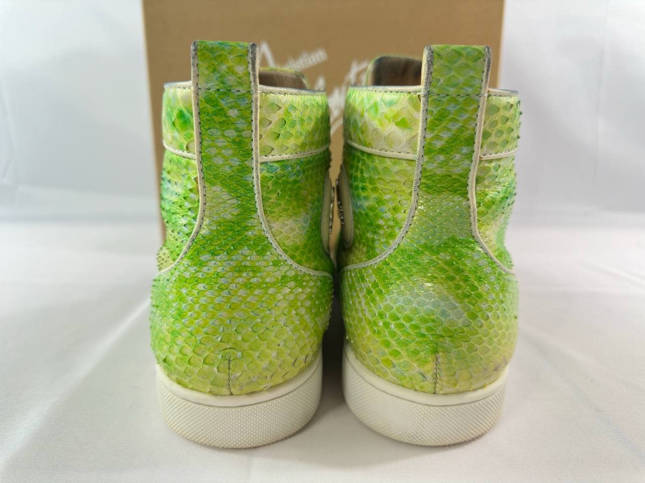 Christian Louboutin Christian Louboutin Rantus Orlato Flat Python Fresh Nappa Size US 11 / EU 44 - 10 Thumbnail