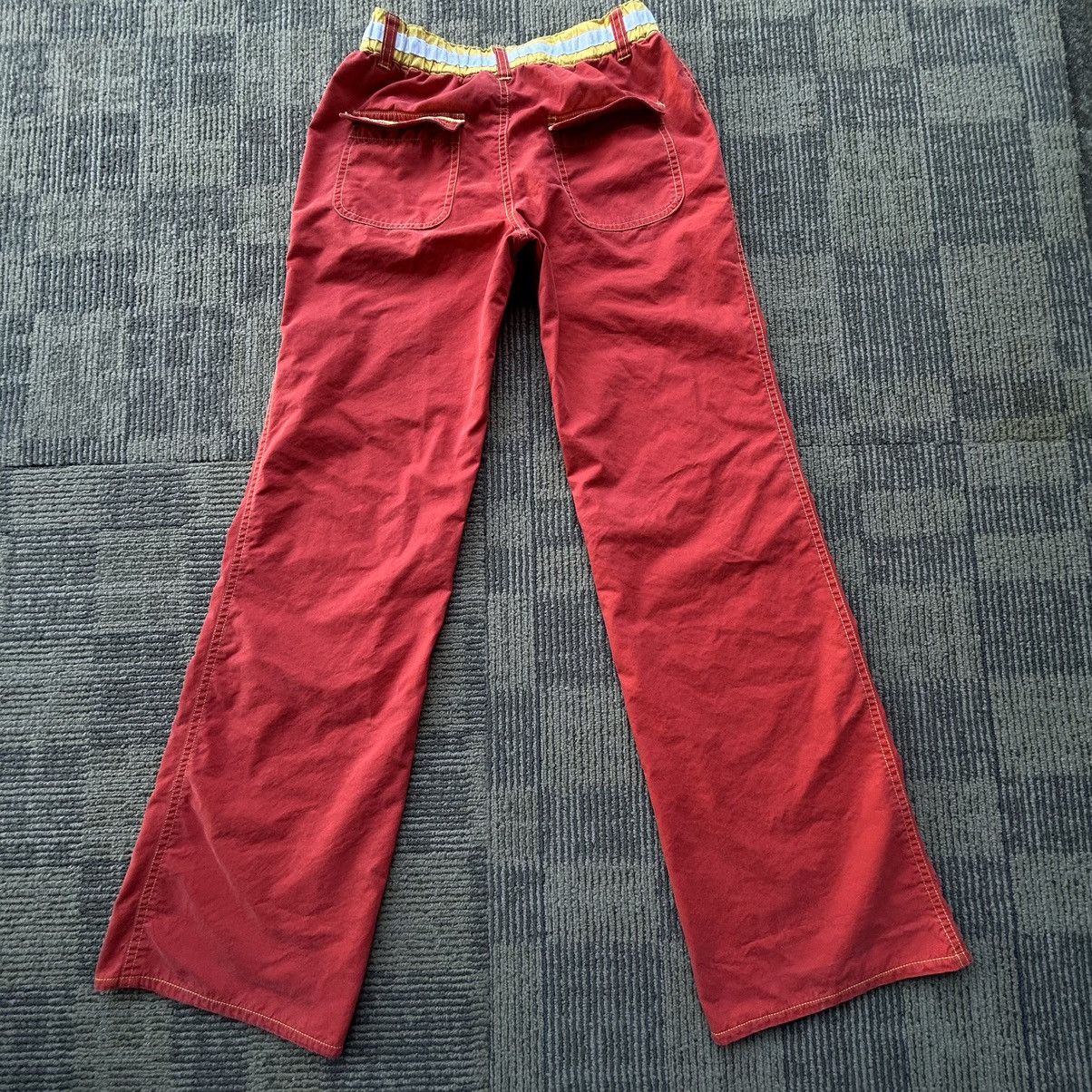 Disney Vtg Disney Winnie The Pooh Chinese Graphic Embroidered Pants Size 26" / US 2 / IT 38 - 9 Thumbnail
