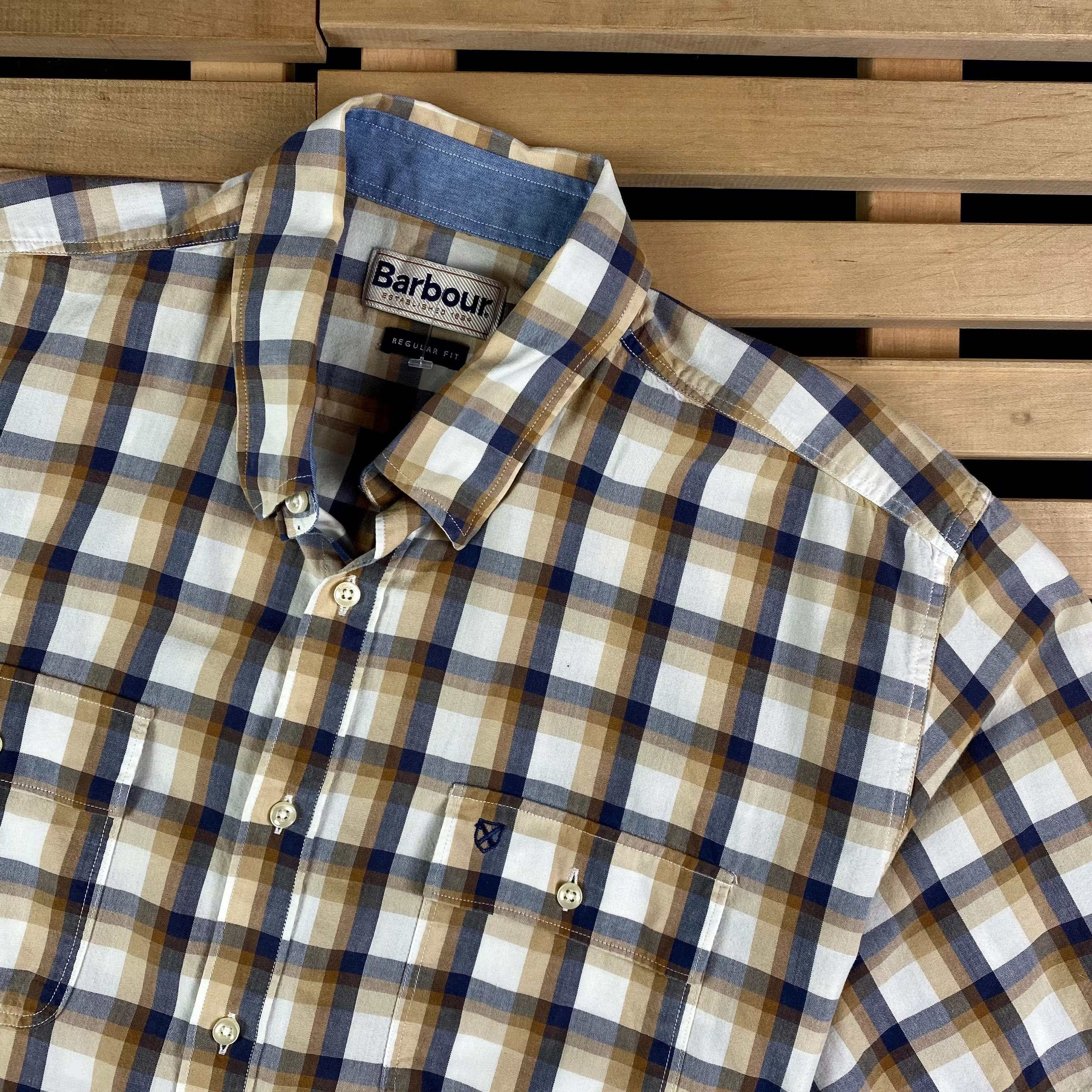 Barbour Mens Shirt Short Sleeve Barbour Size L Size US L / EU 52-54 / 3 - 2 Thumbnail