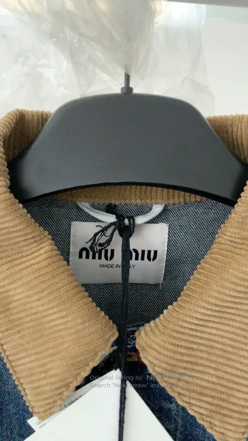 Miu Miu Miu Miu 42 Classic denim jacket Size L / US 10 / IT 46 - 5 Thumbnail