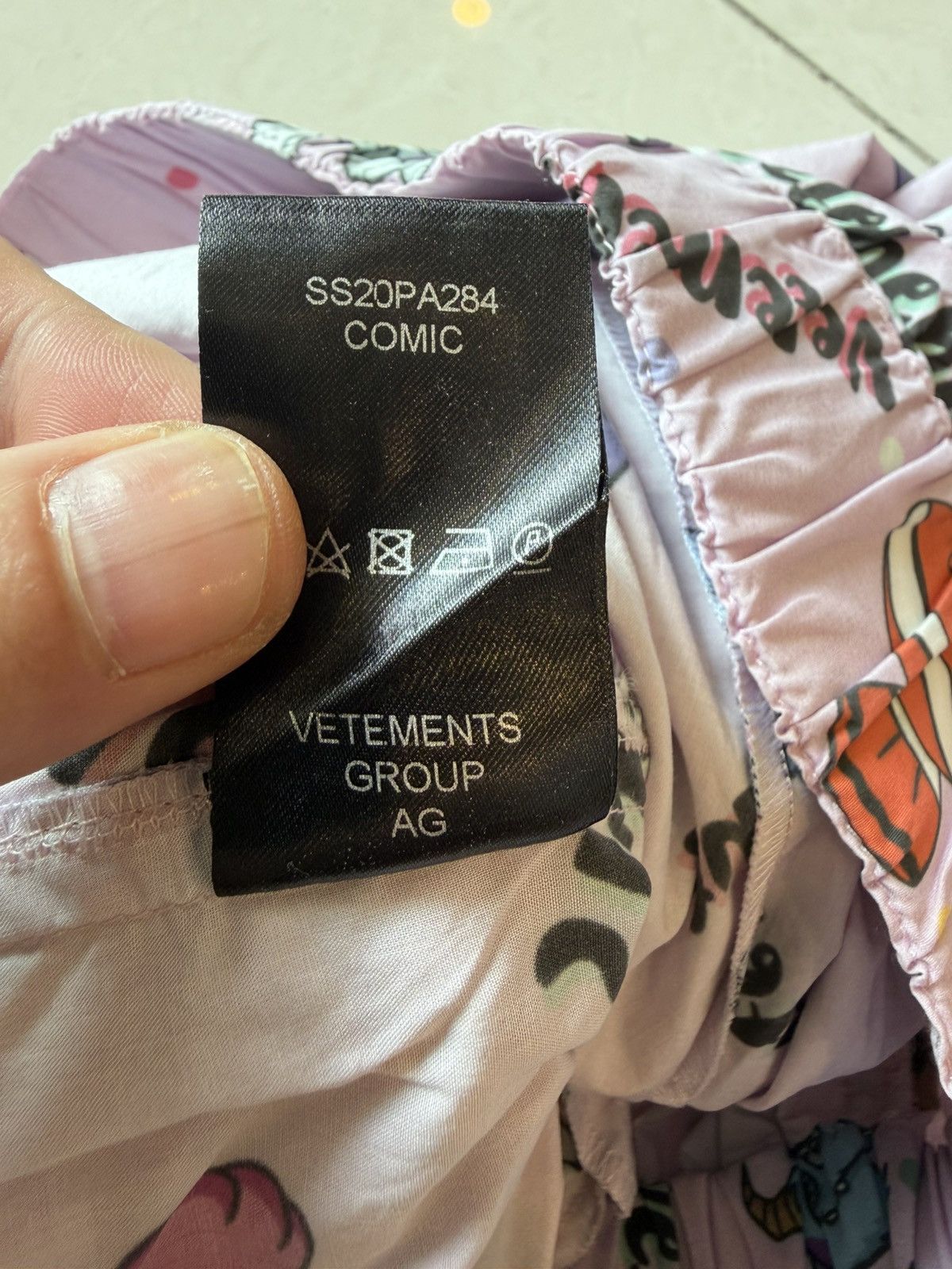 Vetements VETEMENTS COMIC MEME PANTS Size US 34 / EU 50 - 9 Thumbnail