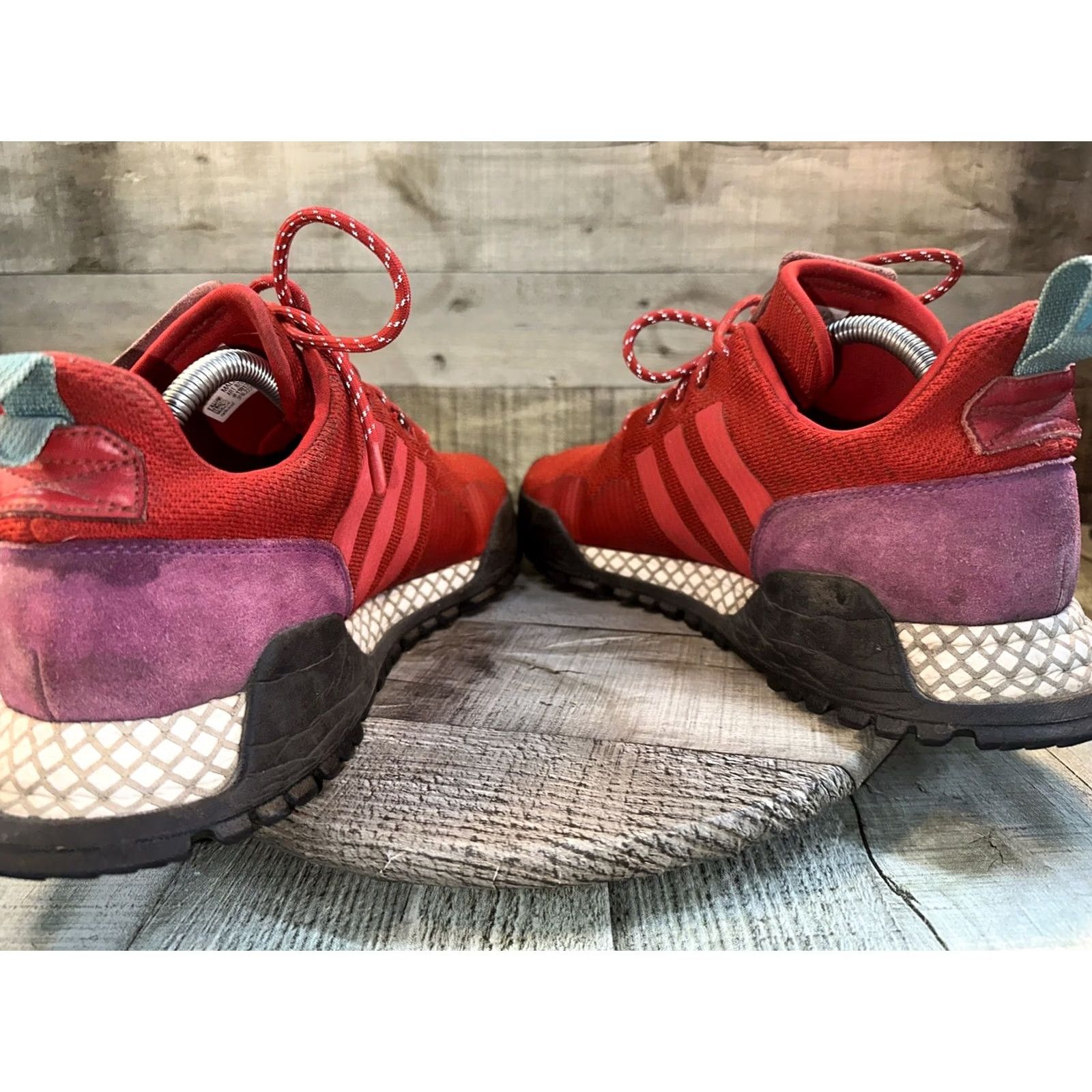 Adidas Adidas Atric SHW Sneakers Mens 675001 Multicolor Red Ortholite Lace Up Running & Casual Shoes Size 10 US Size US 11 / EU 44 - 7 Thumbnail