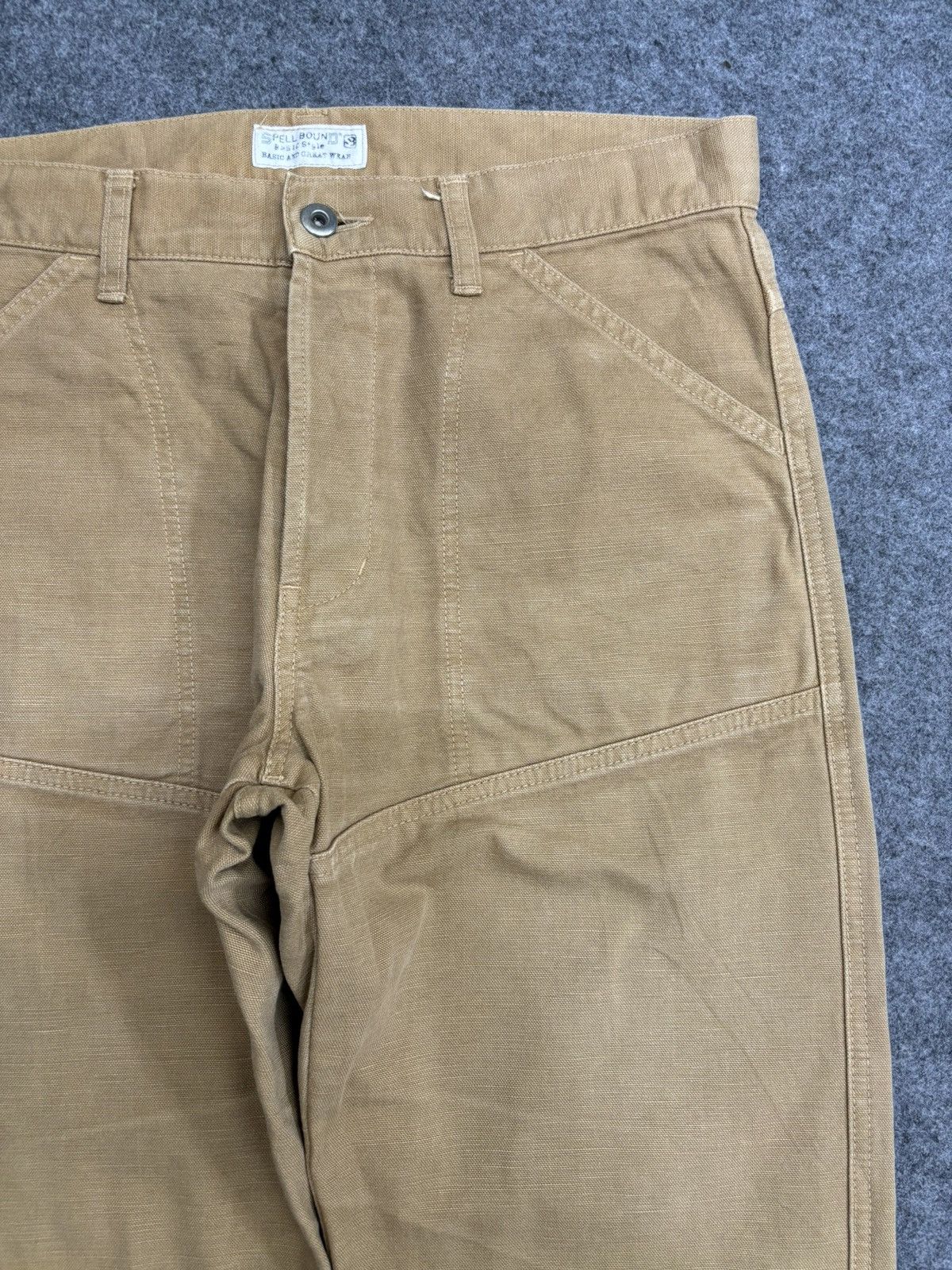 Japanese Brand 💥Sturdy Spellbound Japan Baker Military Pant F555 Size US 32 / EU 48 - 4 Thumbnail