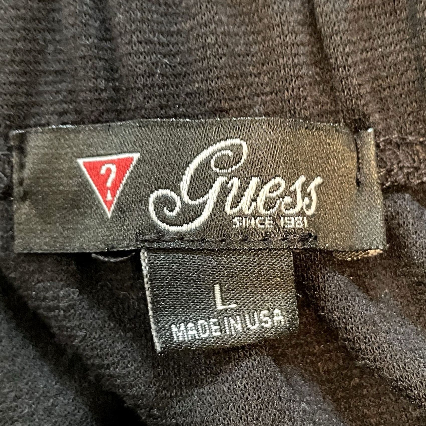 Guess VINTAGE Y2K Guess Top Strapless Black Peplum Bustier Whimsigoth Romantic Witchy Shirt Womens Large Sleeveless Size L / US 10 / IT 46 - 5 Thumbnail