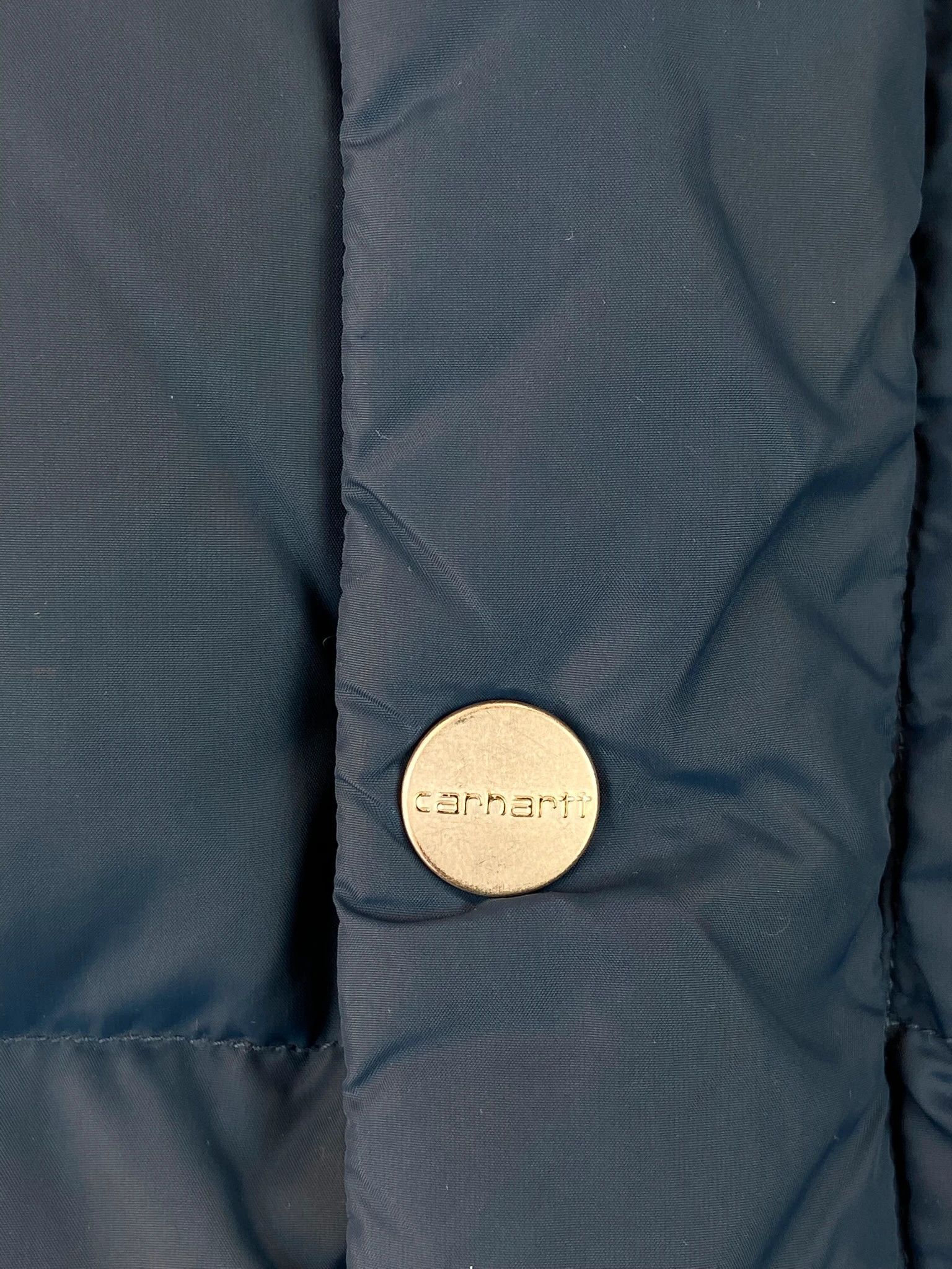 Carhartt Vest Carhartt navy spellout mini patch vintage workwear Size US M / EU 48-50 / 2 - 4 Thumbnail