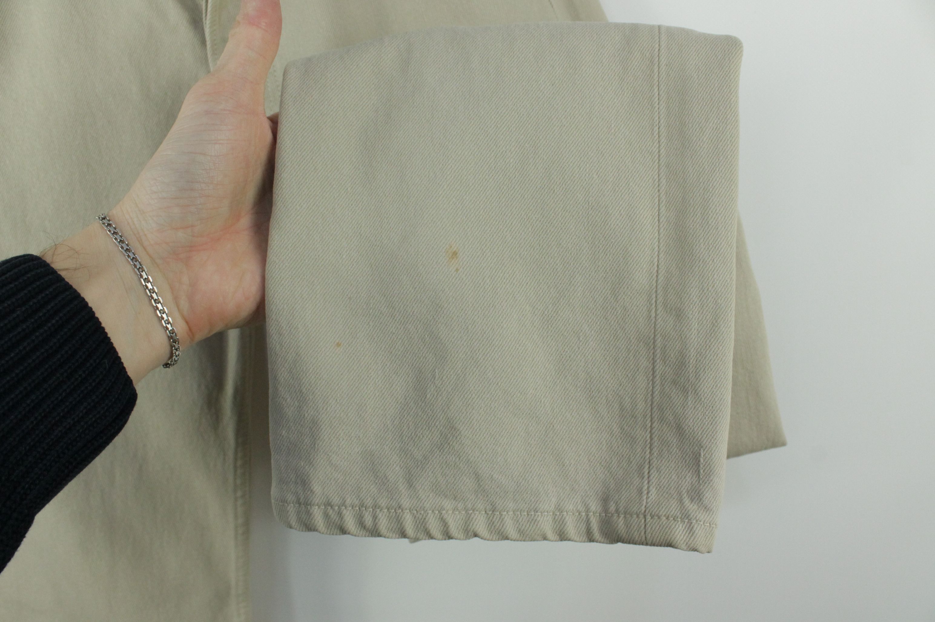 Levi's Vintage Levi's 501 Beige Denim Made In USA Men's Jeans Size US 33 - 6 Thumbnail