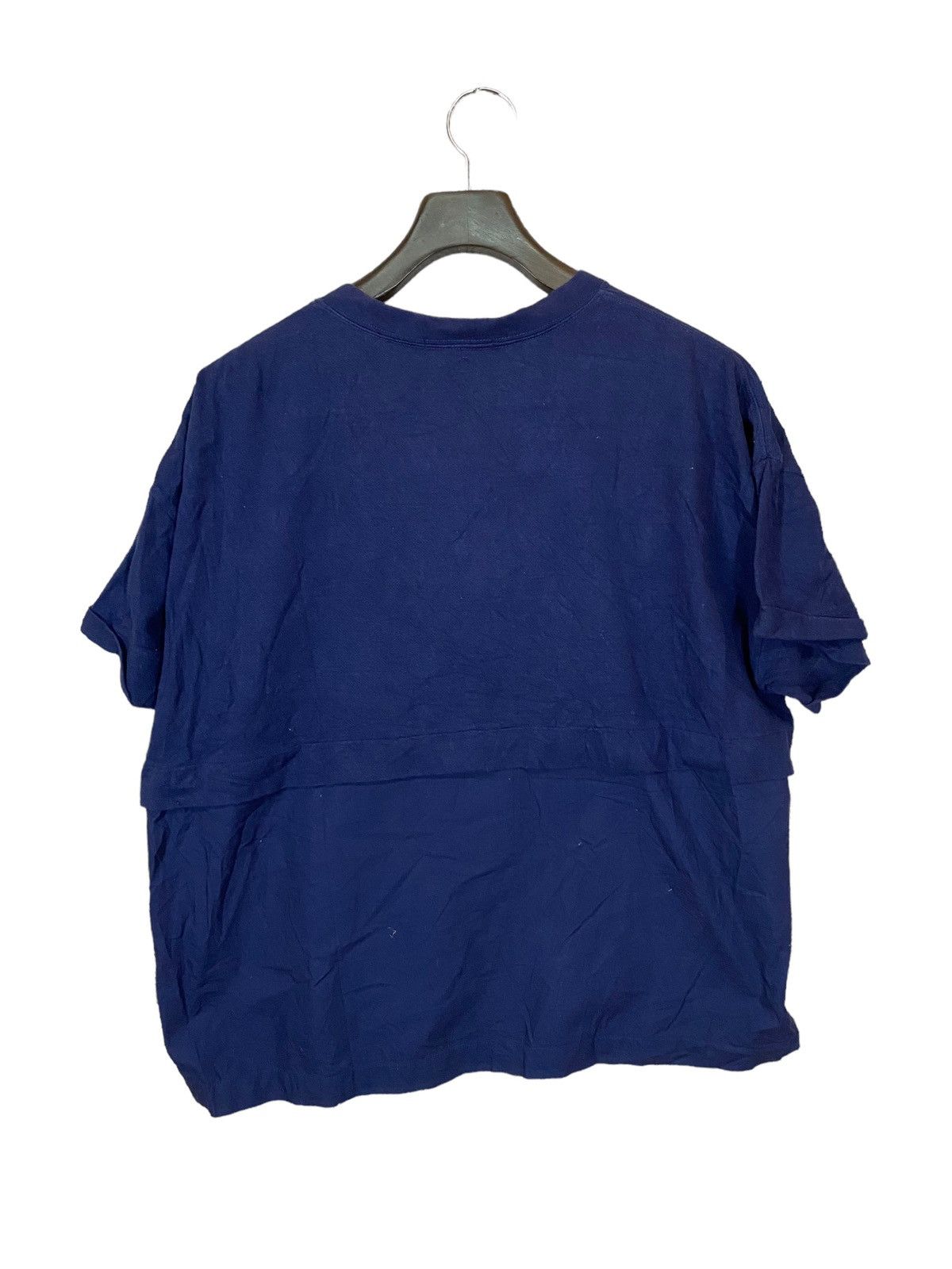 Issey miyake ne-net tshirt centerzip baggy style one size