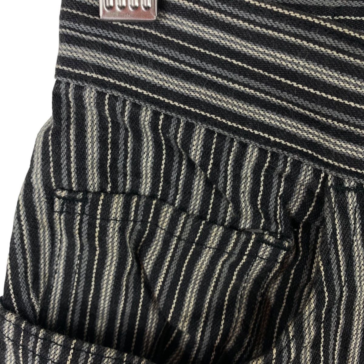 Japanese Brand DOMINGO Stripe flare denim pants Size US 28 / EU 44 - 10 Thumbnail