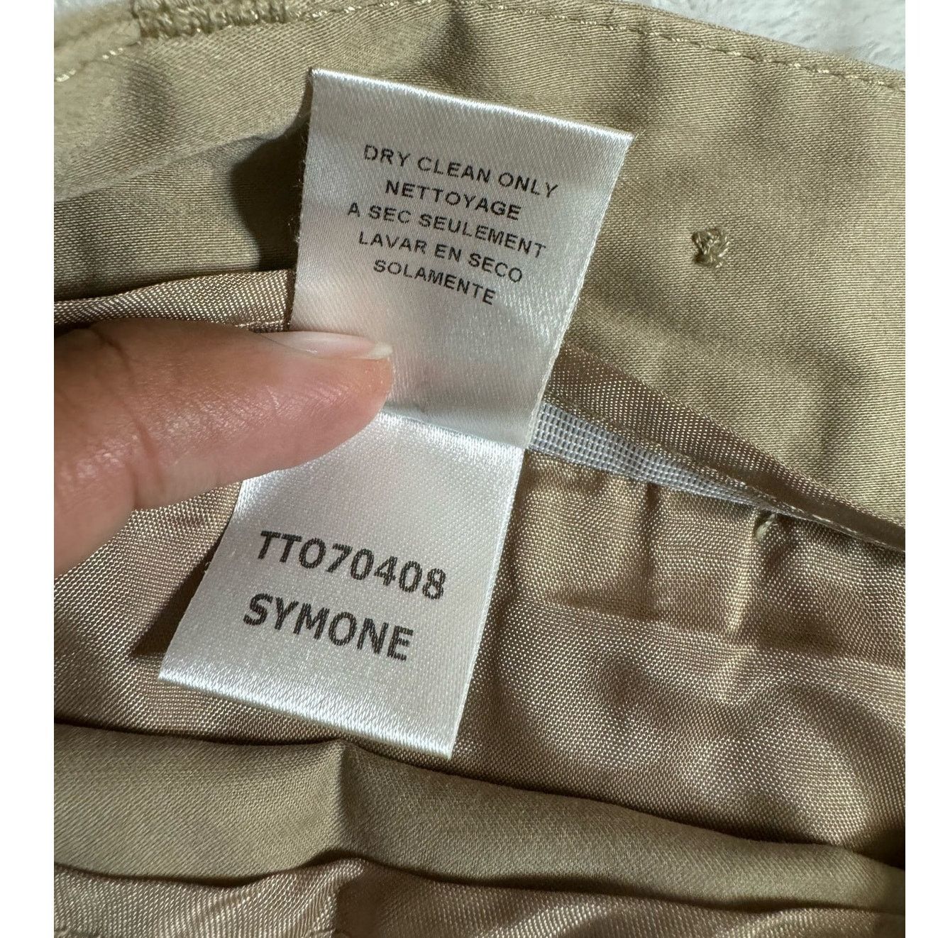 Bcbgmaxazria BCBG MAX AZRIA Khaki Trousers Casual Women's Shorts Size 6 Size 28" / US 6 / IT 42 - 5 Thumbnail