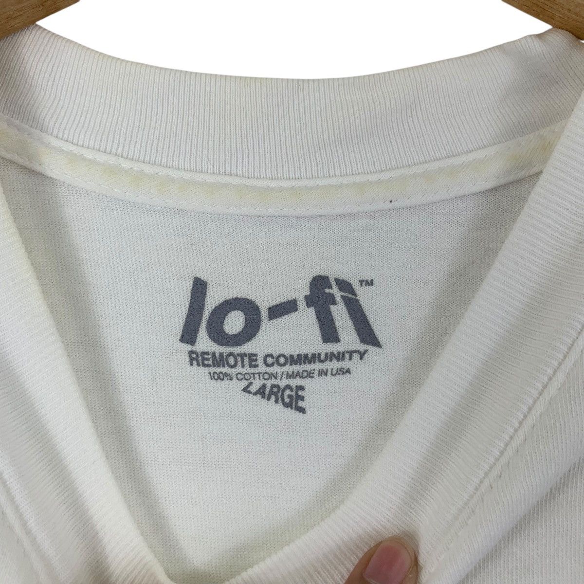 Other LO-FI REMOTE COMMUNITY Frotnal Lobe Rap Tee Shirt Top Size US L / EU 52-54 / 3 - 6 Thumbnail