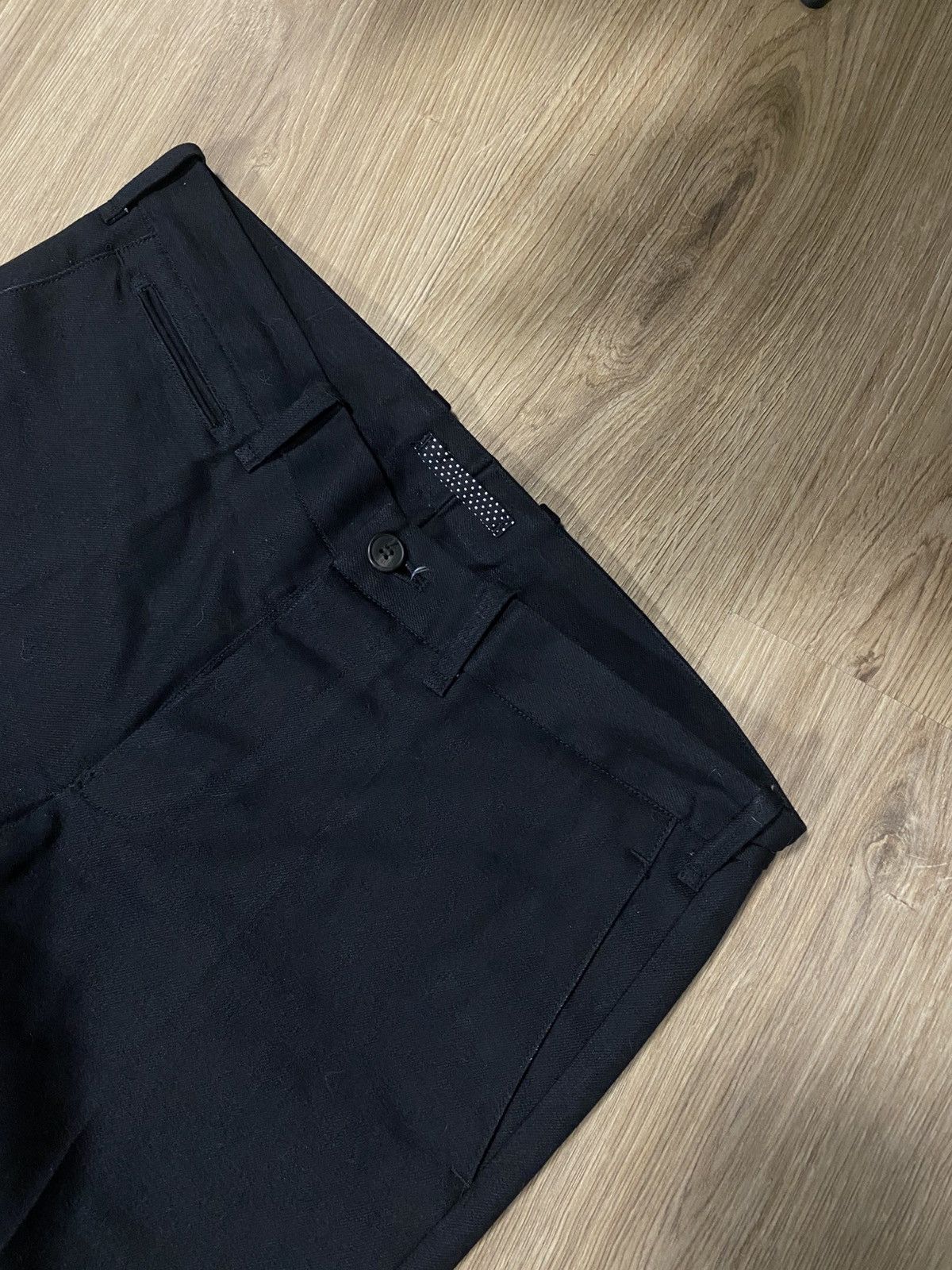 Japanese Brand Rainmaker Kyoto Made in Japan Black Pants Size: W30/31 Size US 30 / EU 46 - 2 Thumbnail