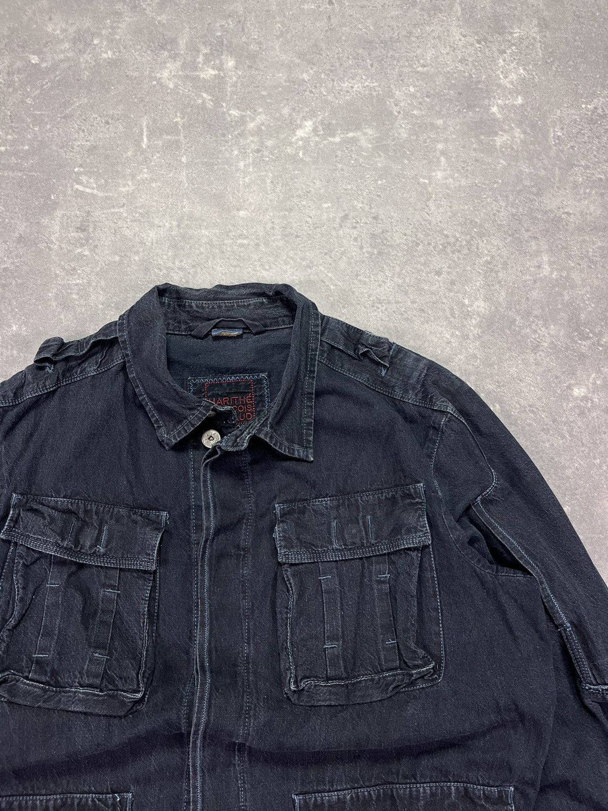 Marithe + Francois Girbaud 00s Marithe Francois Girbaud Multipocket Chore Denim Jacket Size US M / EU 48-50 / 2 - 5 Thumbnail