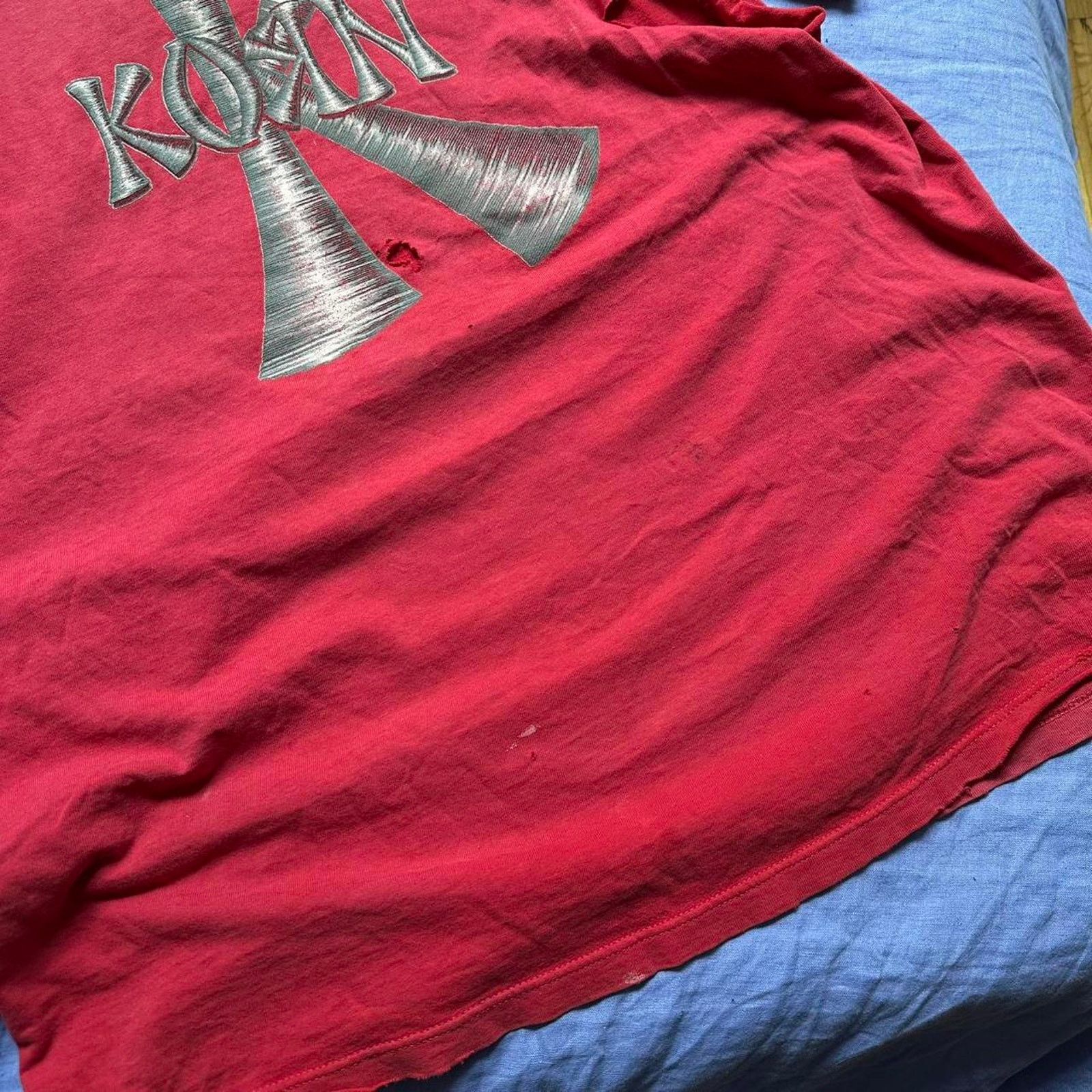 Band Tees × Tultex × Vintage Rare vintage 00s 90s korn shirt Size US XL / EU 56 / 4 - 5 Thumbnail