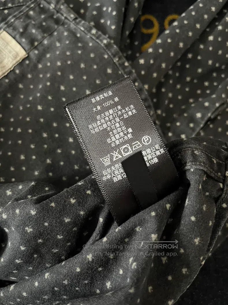 RRL Ralph Lauren RRL Ralph Lauren 2016 Black Poker Silver Button Shirt Size US S / EU 44-46 / 1 - 5 Thumbnail