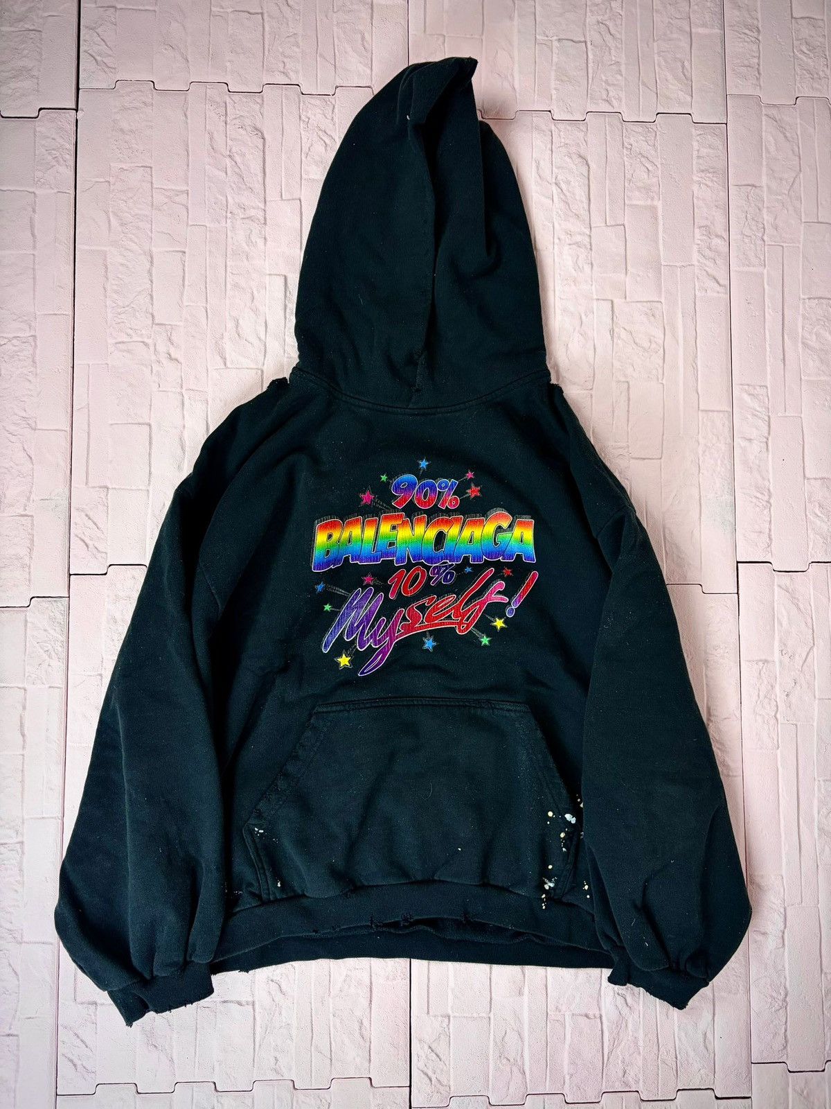 Balenciaga Balenciaga 90/10 Hoodie Size M / US 6-8 / IT 42-44 - 1 Thumbnail