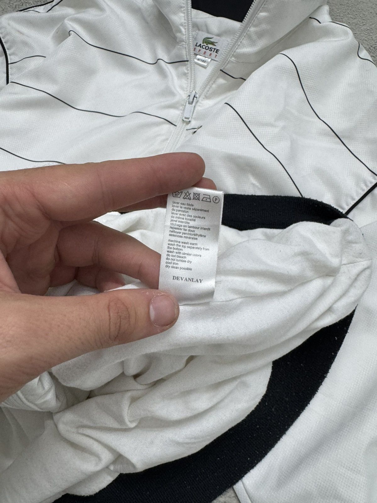 Lacoste Vintage Y2k Lacoste Jacket 00’s Size US XL / EU 56 / 4 - 14 Thumbnail