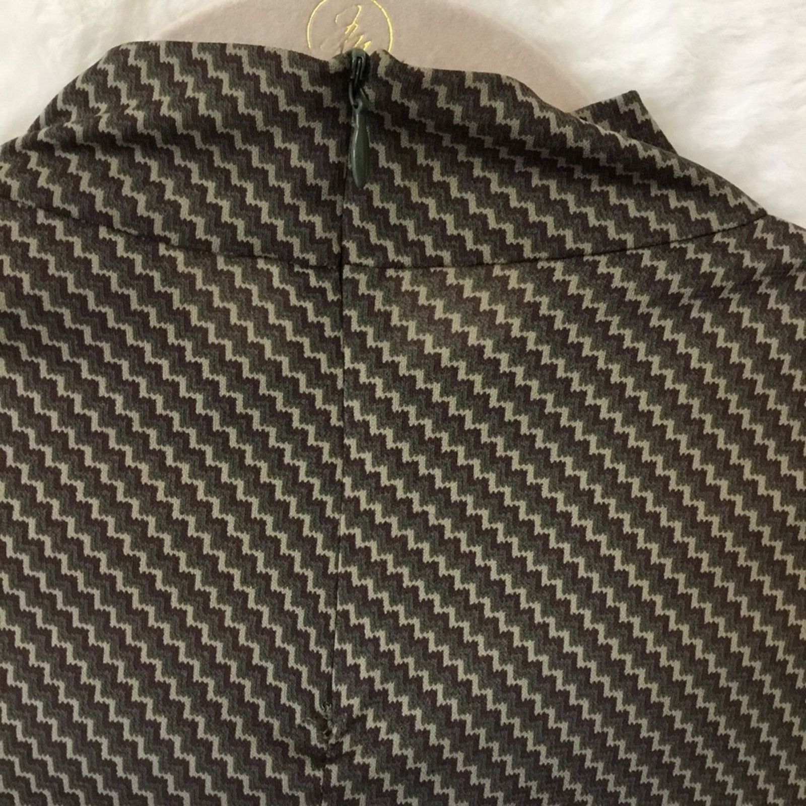 Other Unite! Olive Green Pattern Long Sleeve Top Size M / US 6-8 / IT 42-44 - 9 Thumbnail
