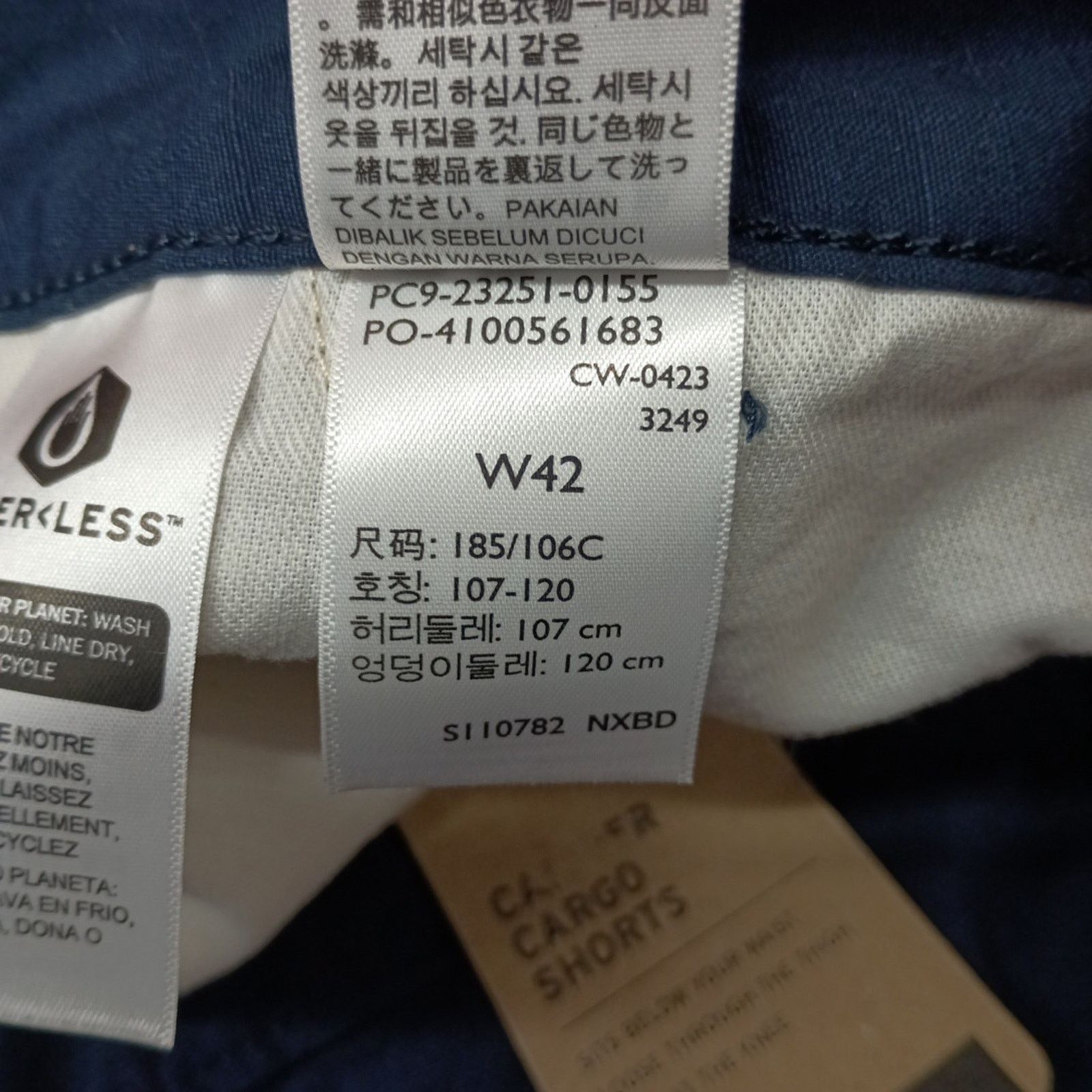Levi's Levi's Carrier Cargo Shorts Men's Size 42 Navy Blue Rip Stop Size US 42 / EU 58 - 5 Thumbnail