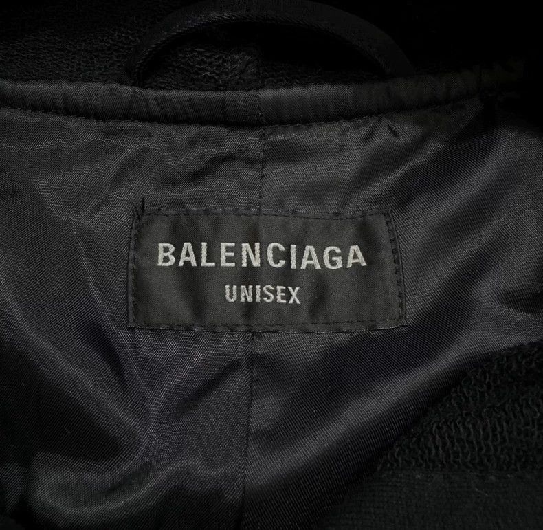 Balenciaga black embroidered bomber jacket by Balenciaga Size US XS / EU 42 / 0 - 4 Thumbnail