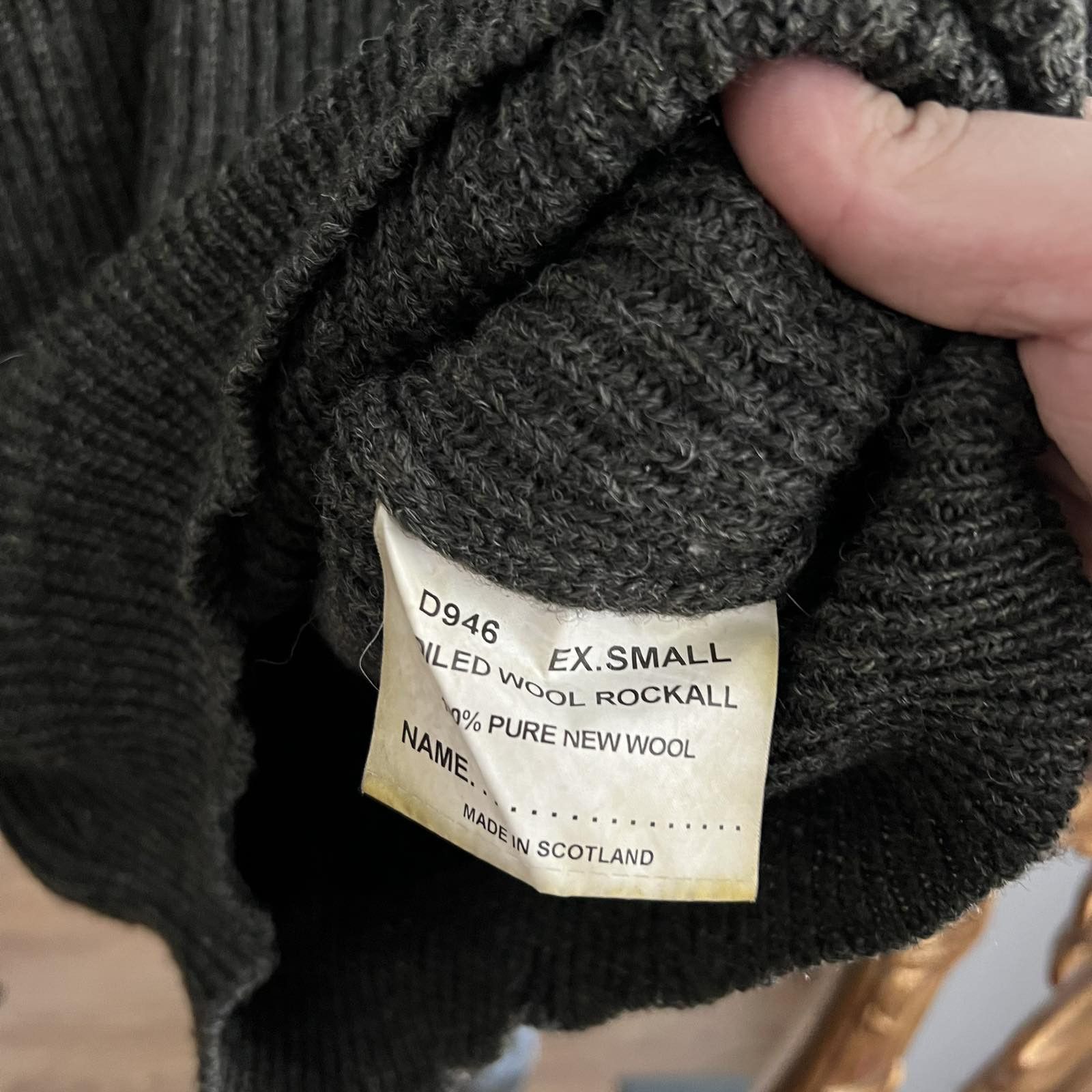 Barbour Barbour Vintage 90s Mens Knit Sweater Sz S Size US S / EU 44-46 / 1 - 8 Thumbnail