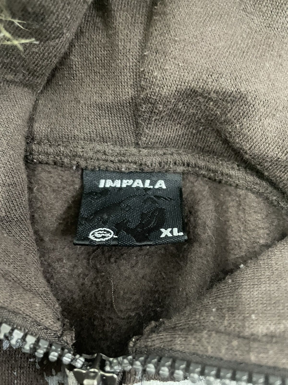 If Six Was Nine × Japanese Brand × Le Grande Bleu (L.G.B.) Impala Japan Poem Fur Hoodie Sunfaded Size US L / EU 52-54 / 3 - 9 Thumbnail