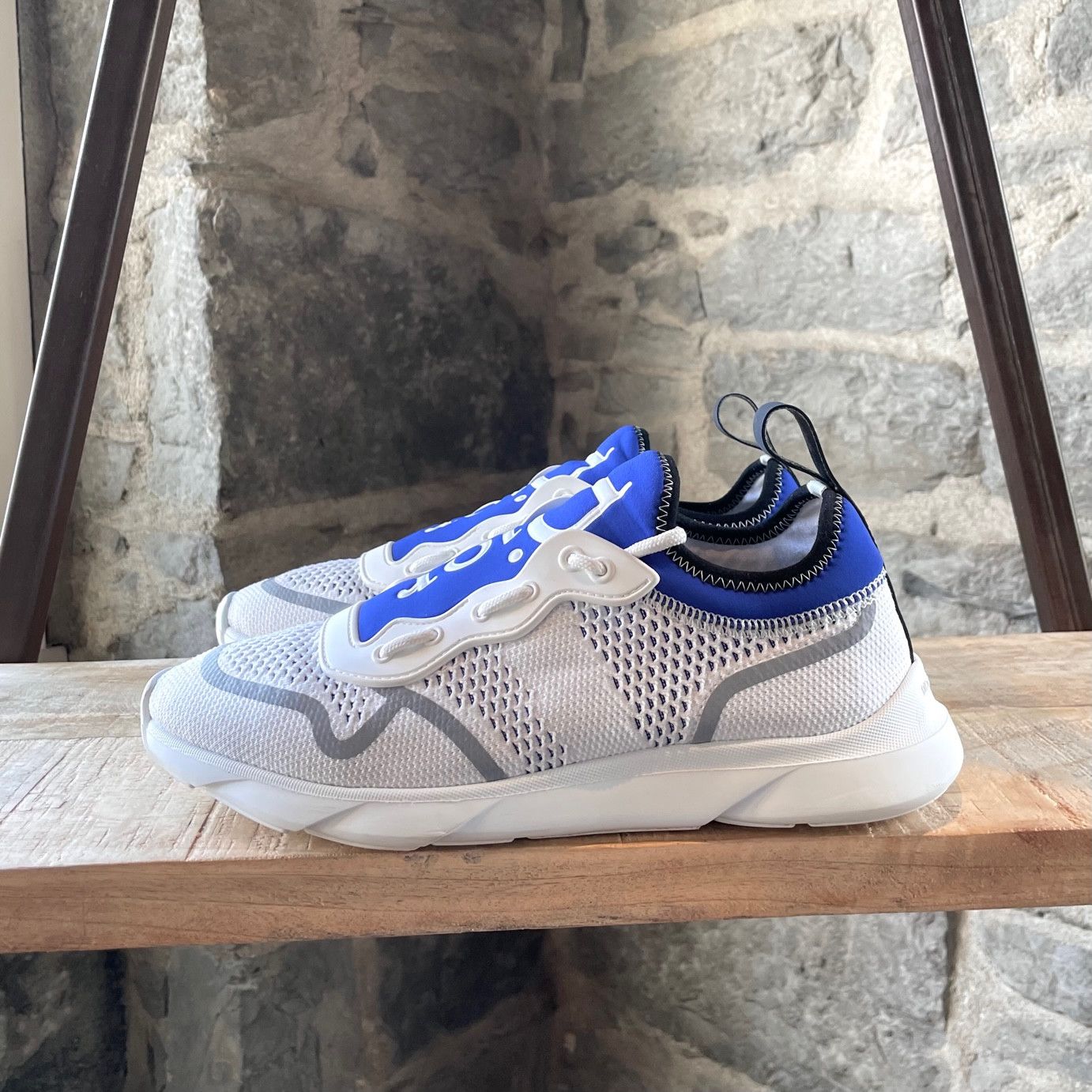 Dior Dior Homme B21 Neo White Blue Sneakers Size US 7 / EU 40 - 5 Thumbnail
