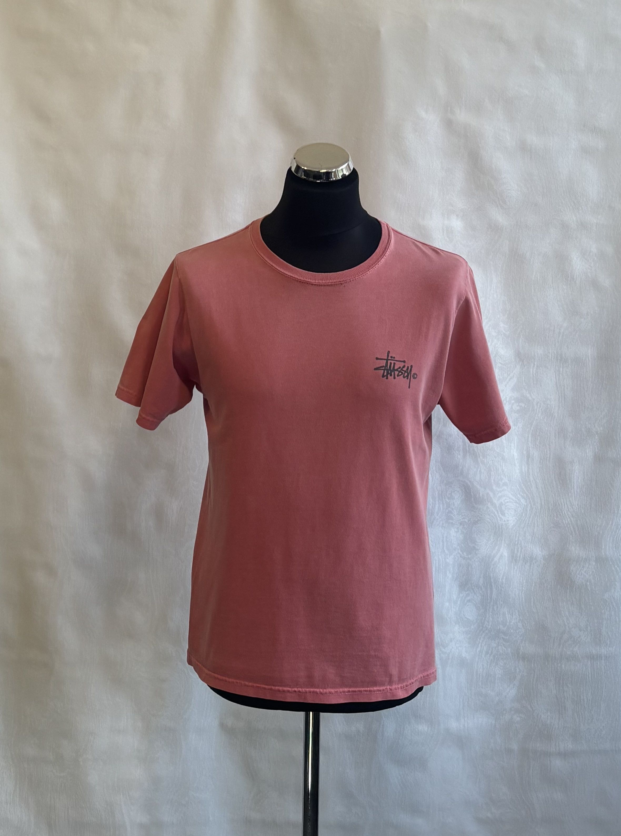 Stussy Stussy Basic Logo Red T-shirt Size. S Size US S / EU 44-46 / 1 - 1 Thumbnail