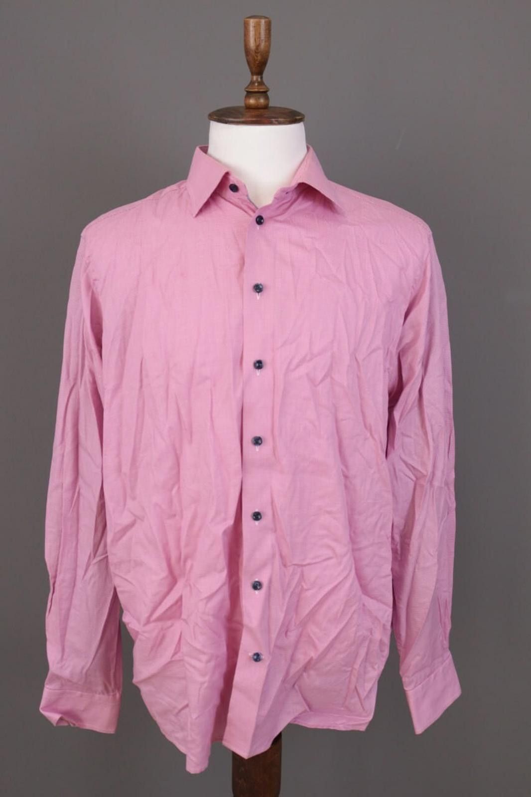 Eton Eton Contemporary Pink Luxury Shirt Size 45 / 17.75 / XXL Size US M / EU 48-50 / 2 - 1 Thumbnail
