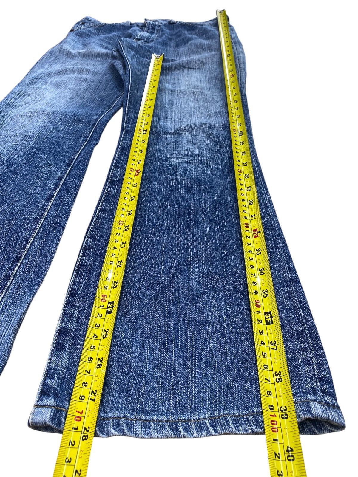 Levi's Levi’s Faded Blue Wash Style Flare Jeans Size US 30 / EU 46 - 9 Thumbnail