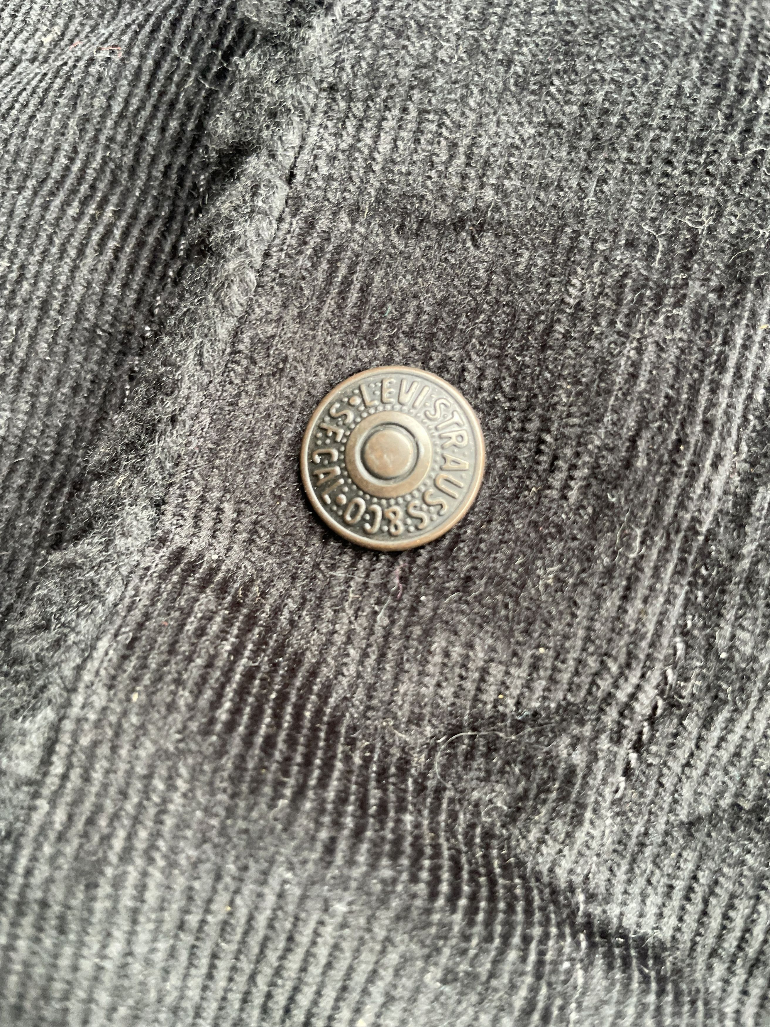 Levi's Levis Sherpa Coduroy Single R White Tab Jacket Size US S / EU 44-46 / 1 - 8 Thumbnail