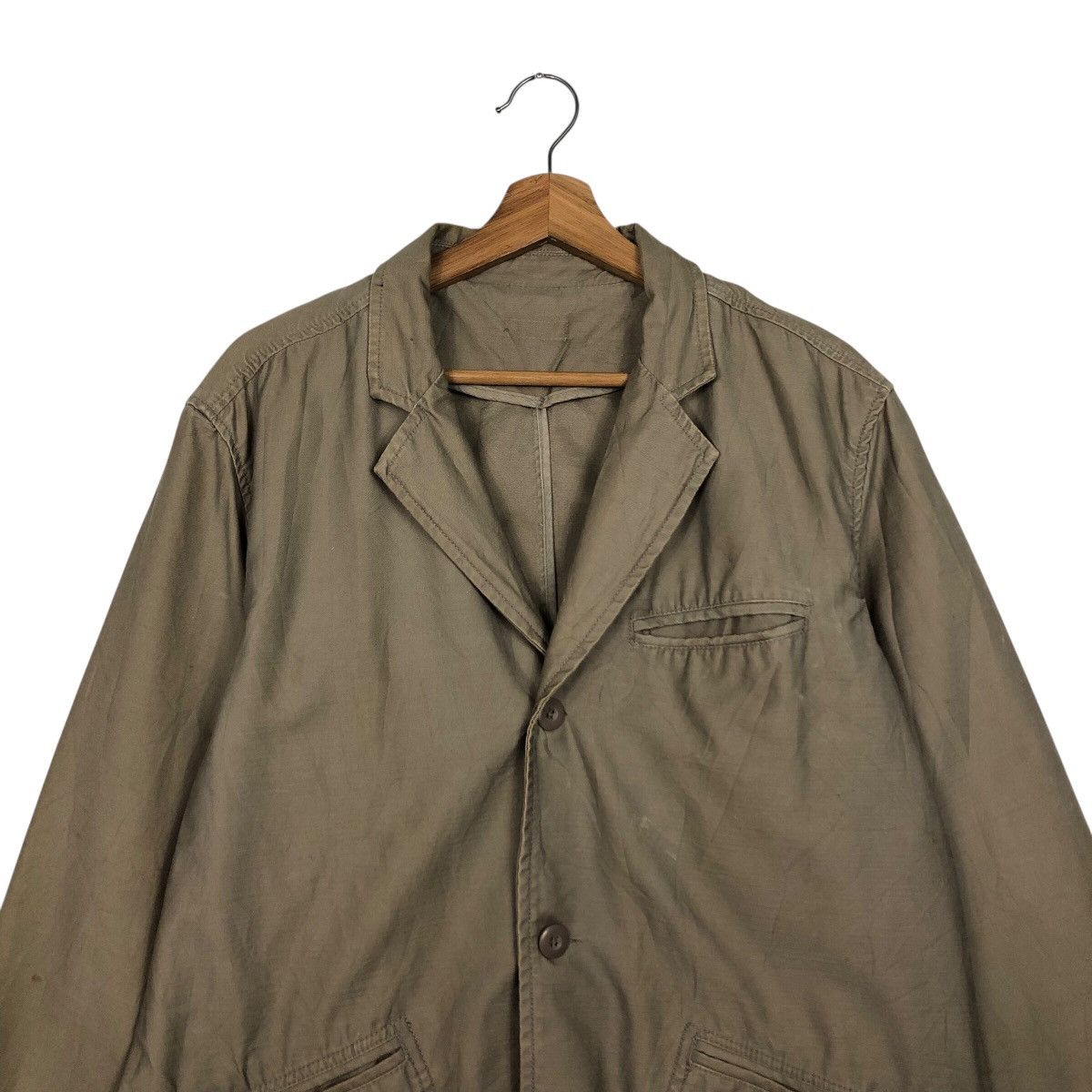 Japanese Brand 📌Vintage Chore Work Jacket Unbranded Issey Miyake Size US L / EU 52-54 / 3 - 3 Thumbnail