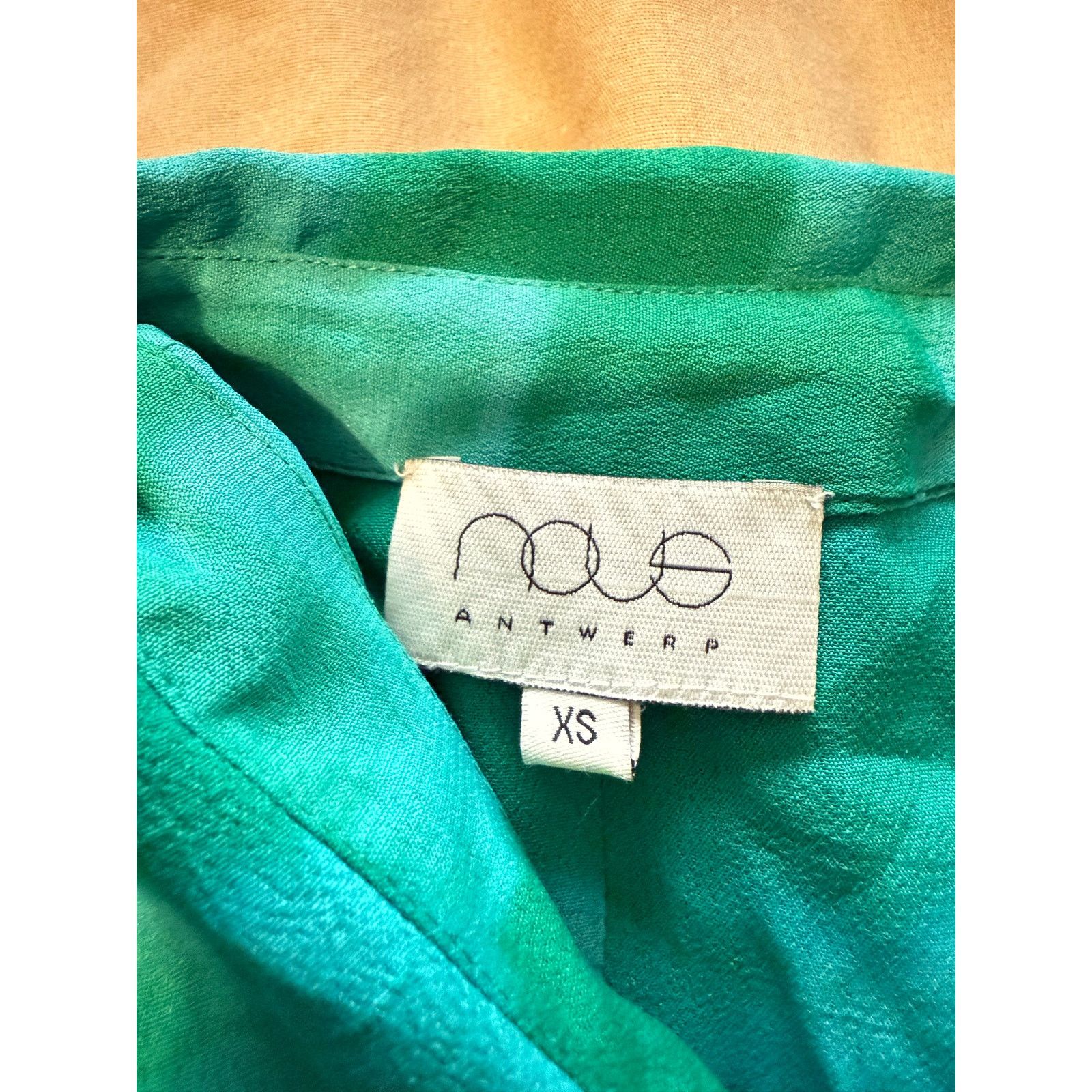 Designer Nous Antwerp Checked Maxi Shirt Dress XS Size XS / US 0-2 / IT 36-38 - 7 Thumbnail